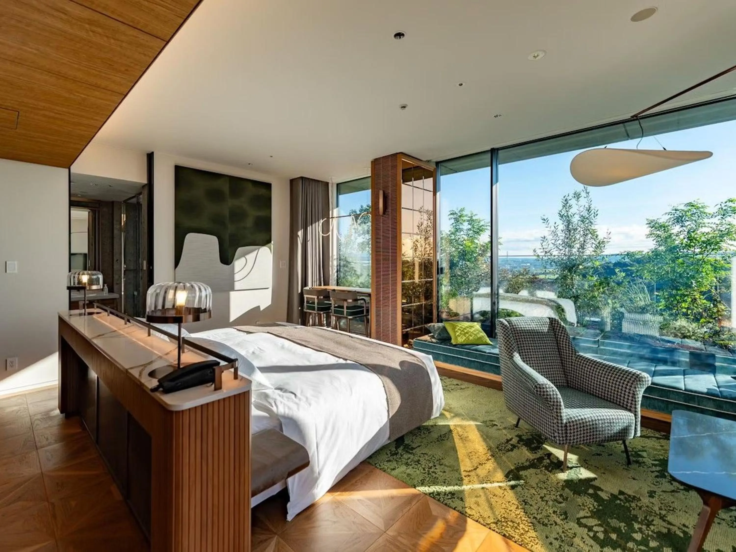 Photo of the whole room, Bed in GREENITY IWATA