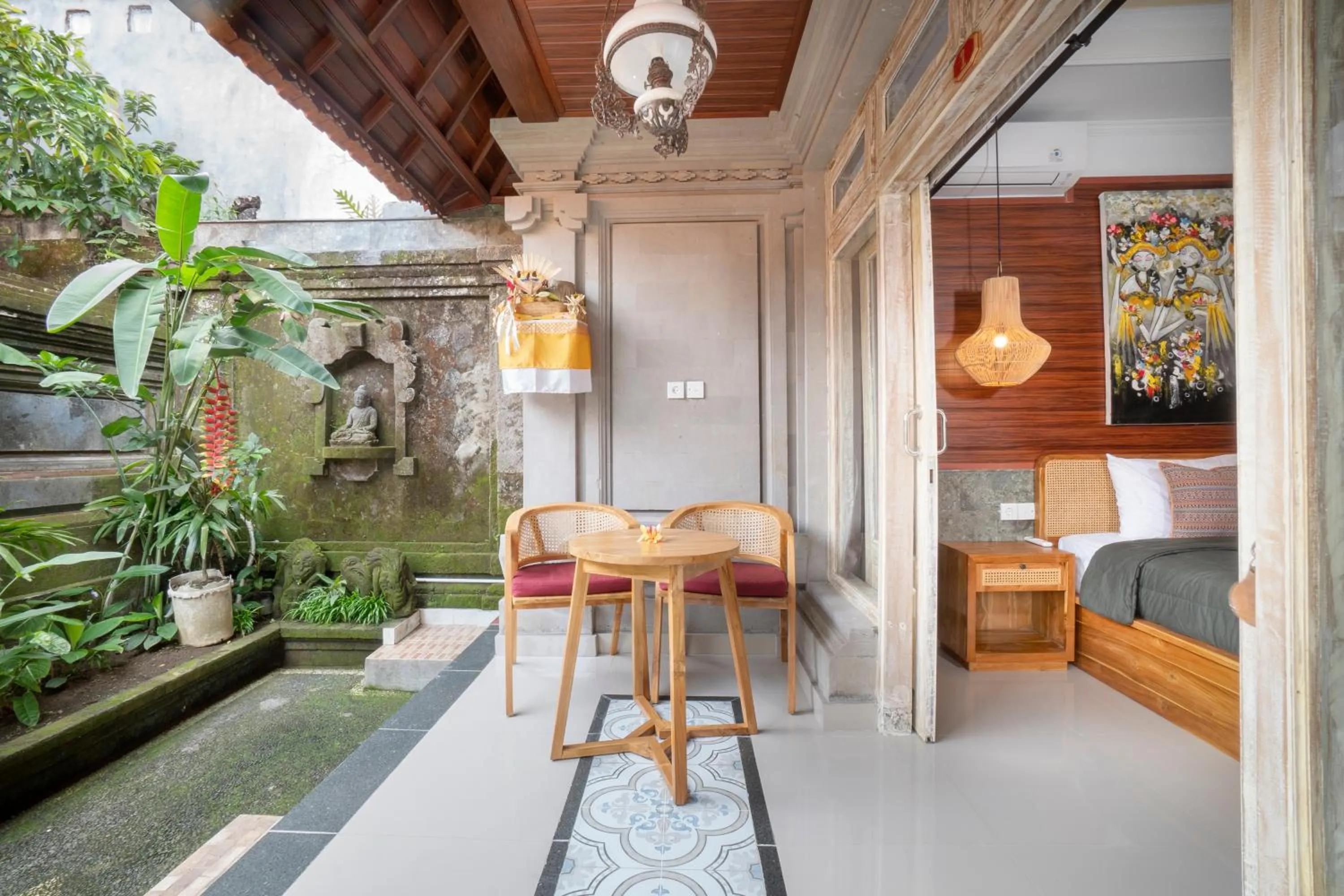 Bed in Tama Homestay