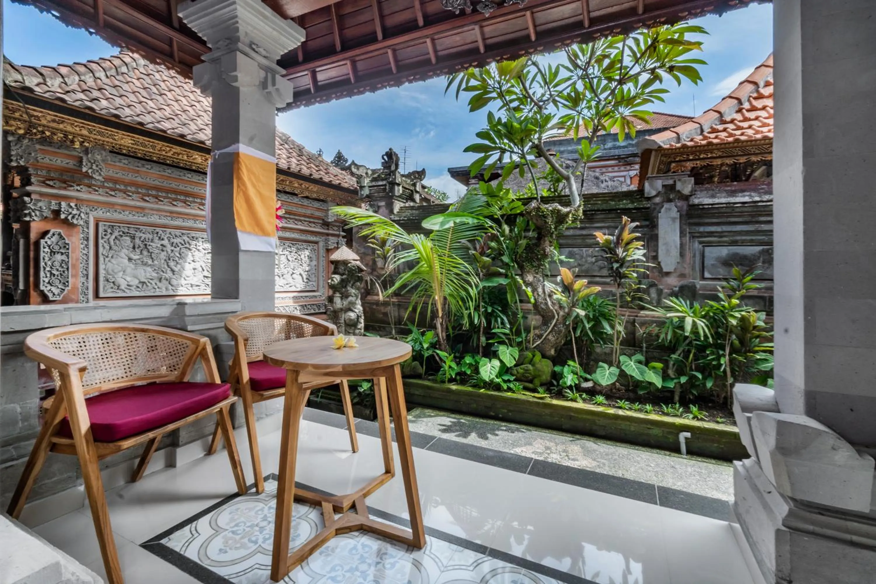 Balcony/Terrace in Tama Homestay