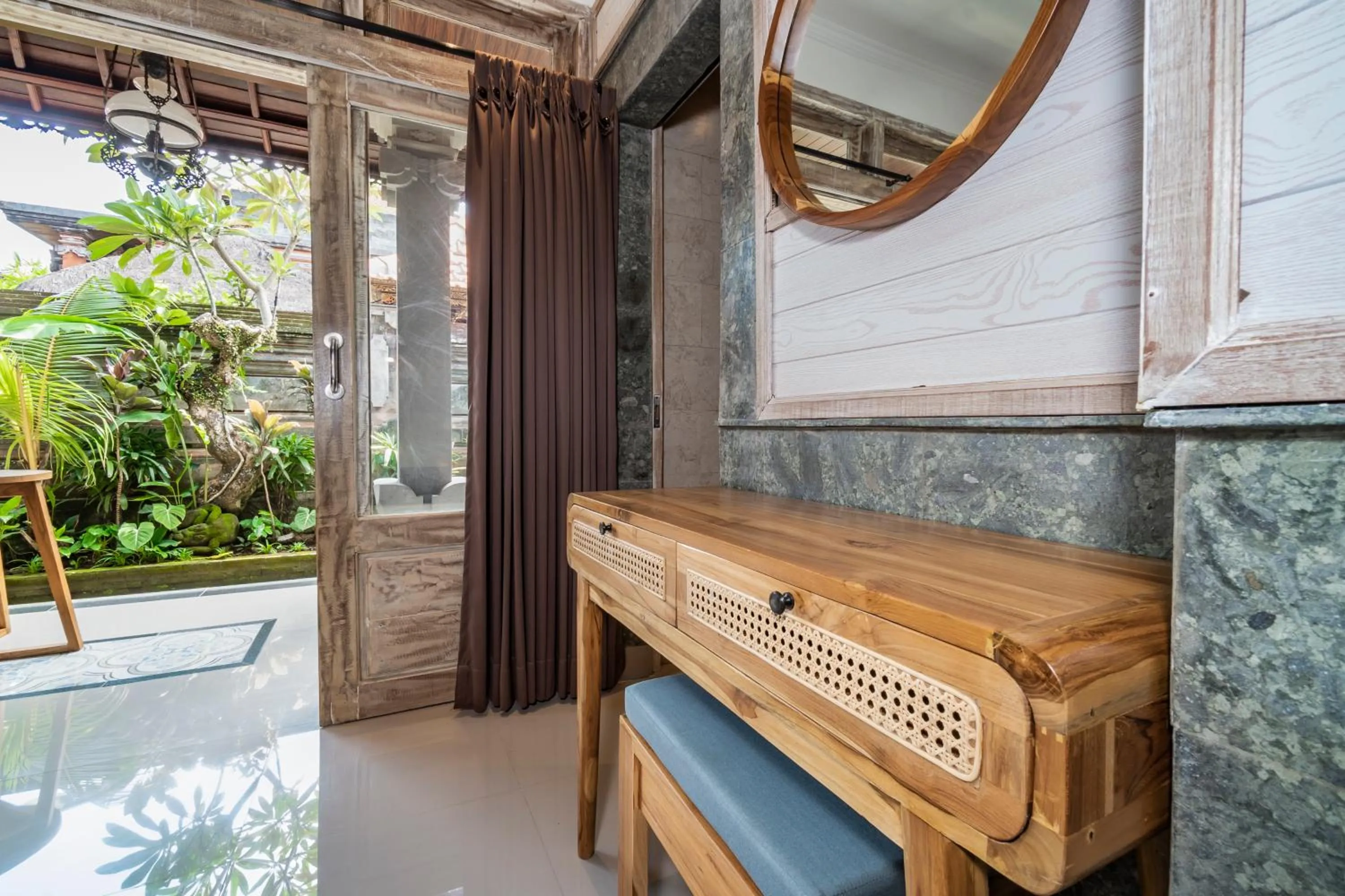 Garden view in Tama Homestay