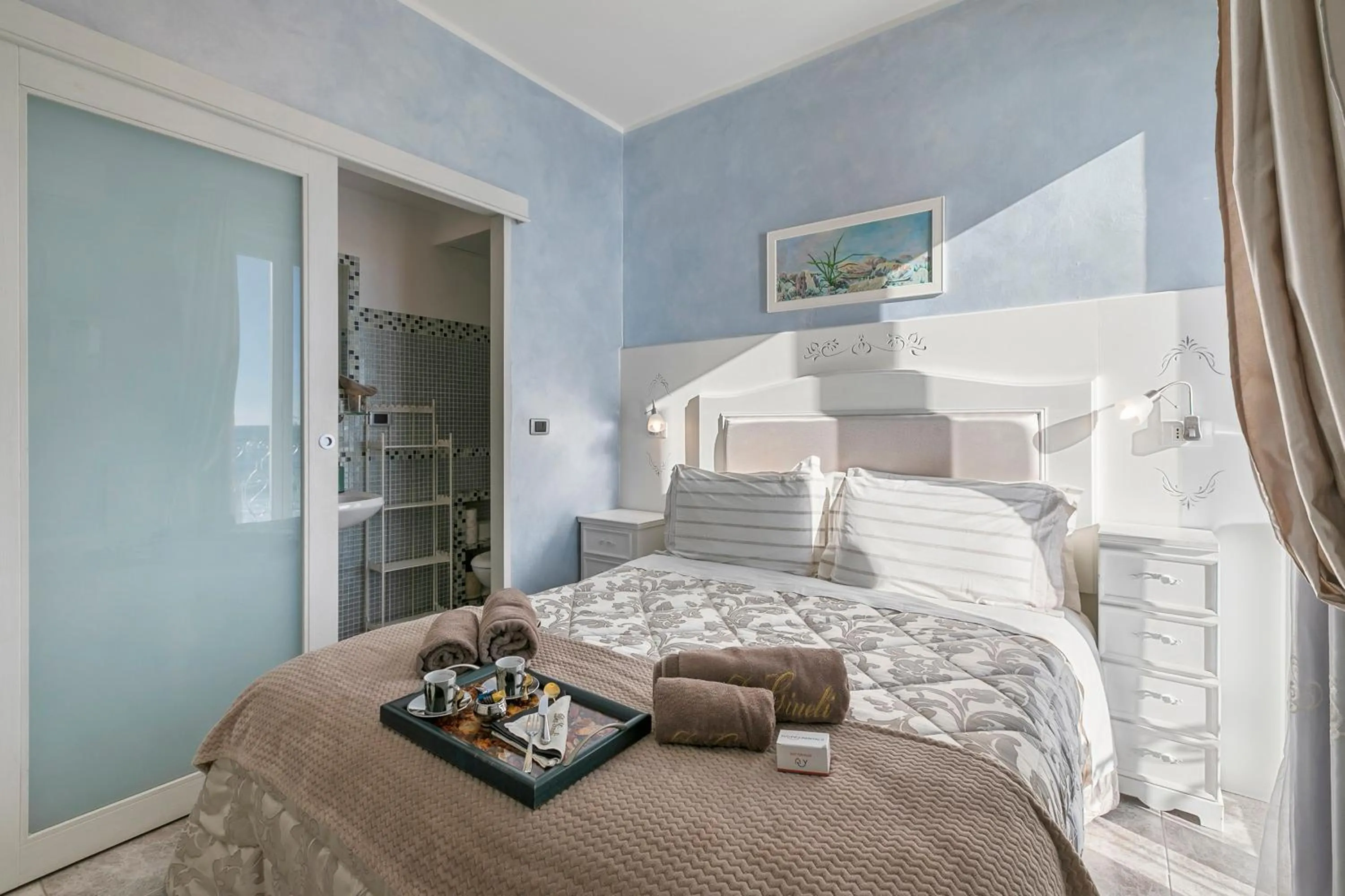 Bed in B&B Da Giueli Rooms On The Seafront