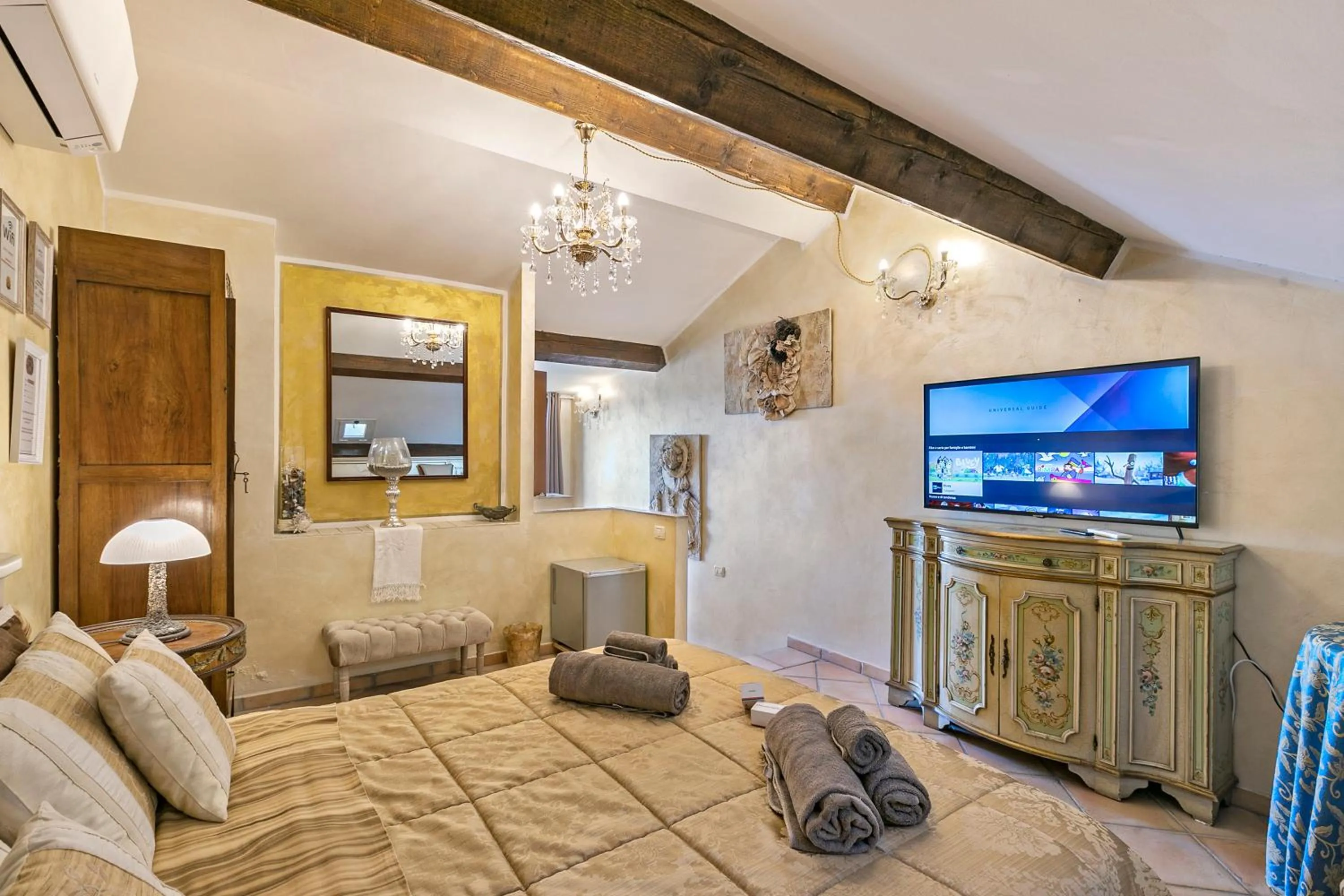 Bed in B&B Da Giueli Rooms On The Seafront