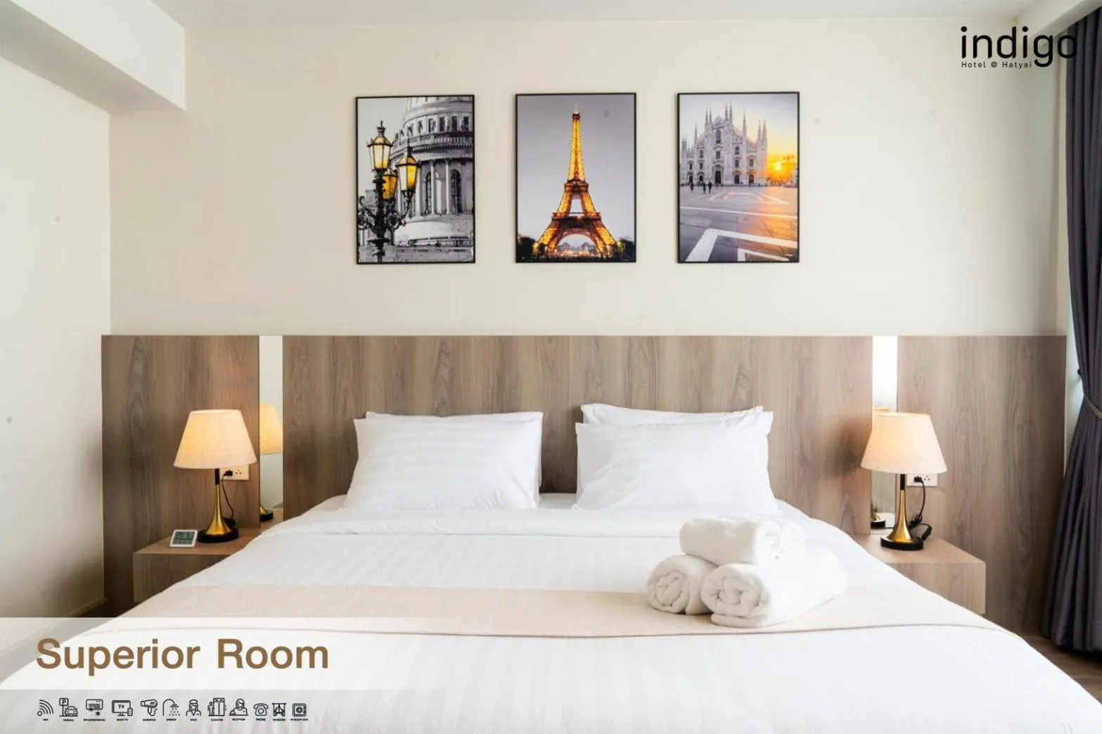 Bed in indigo Hotel Hatyai 1 Phet Kasem Road