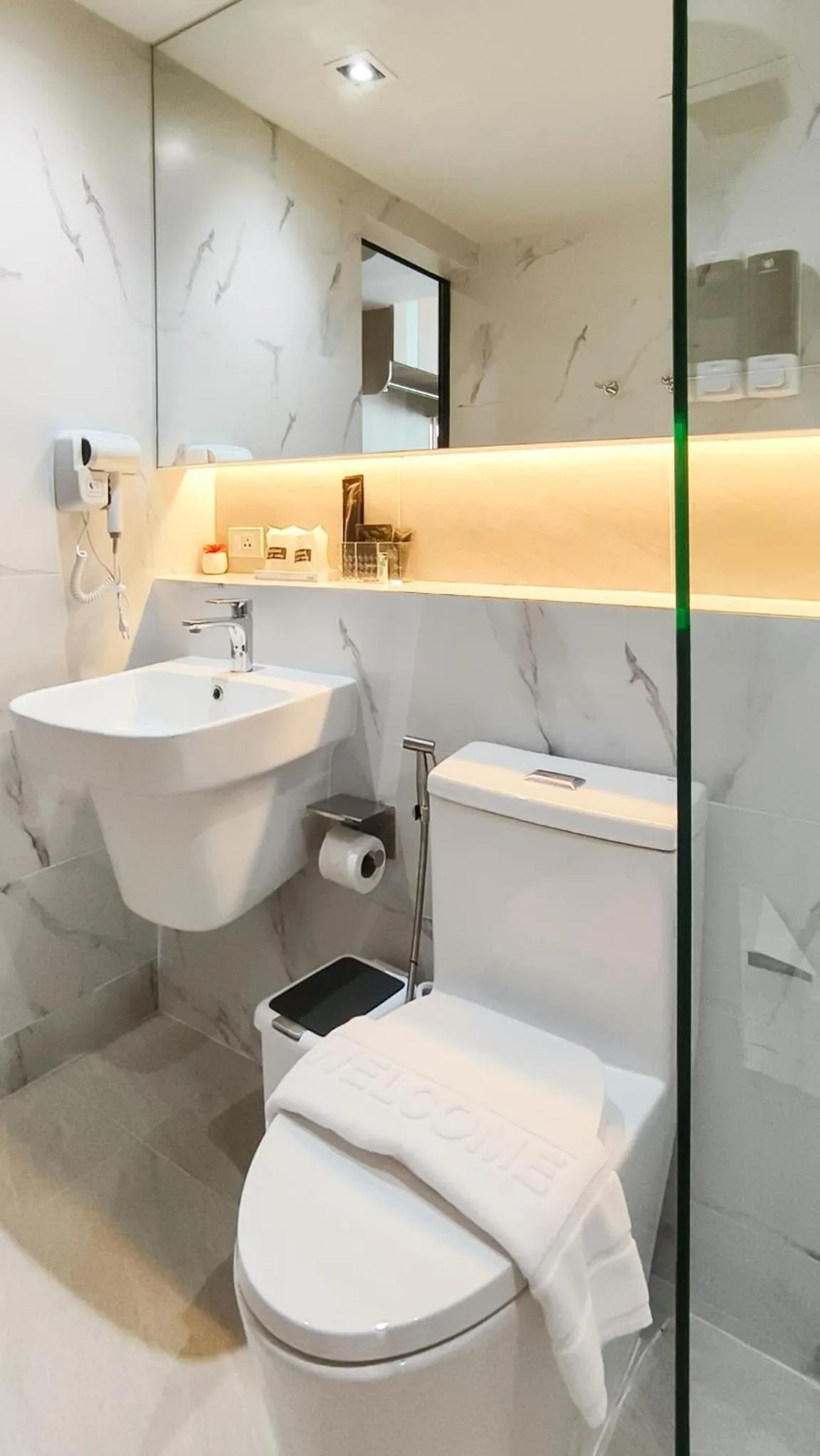 Bathroom in indigo Hotel Hatyai 1 Phet Kasem Road