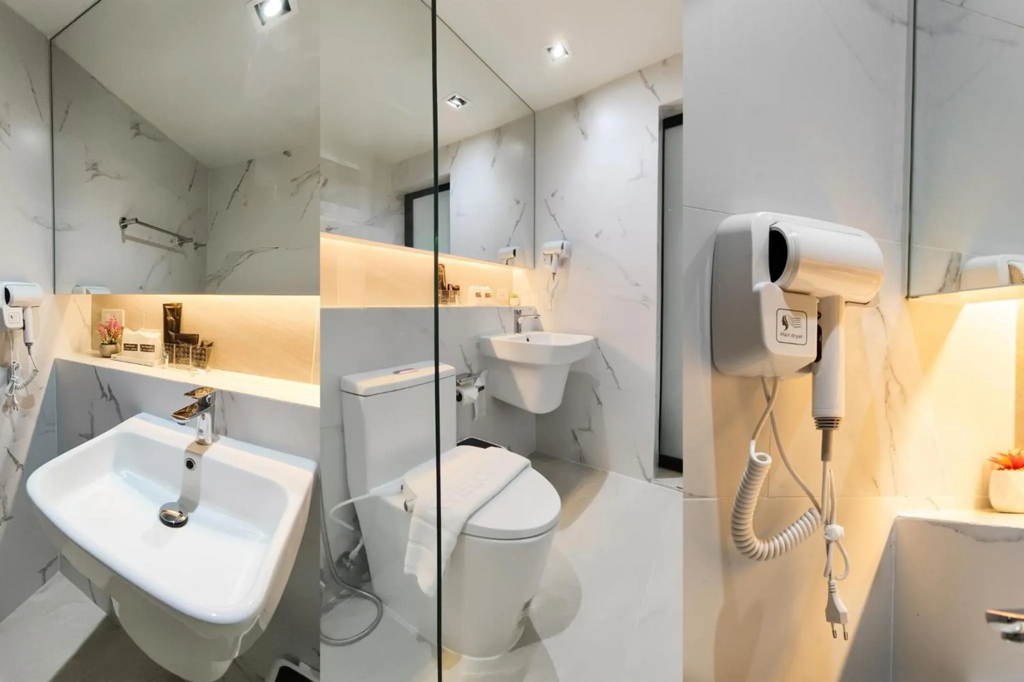 Toilet in indigo Hotel Hatyai 1 Phet Kasem Road