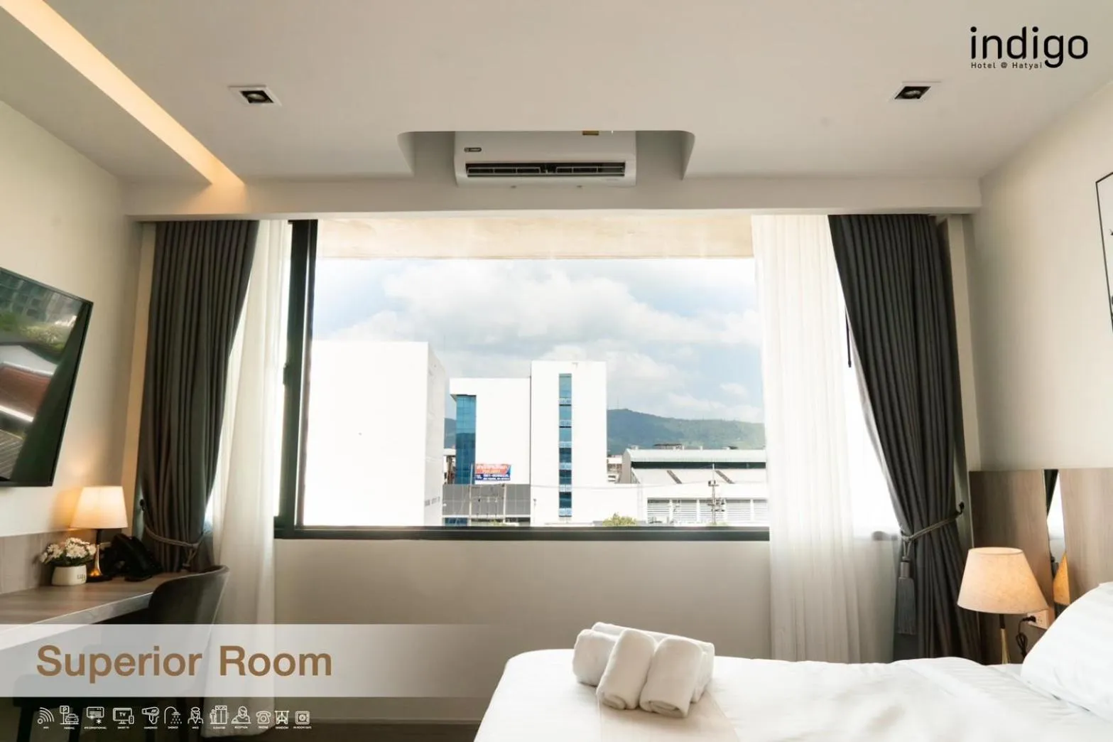 Bed in indigo Hotel Hatyai 1 Phet Kasem Road