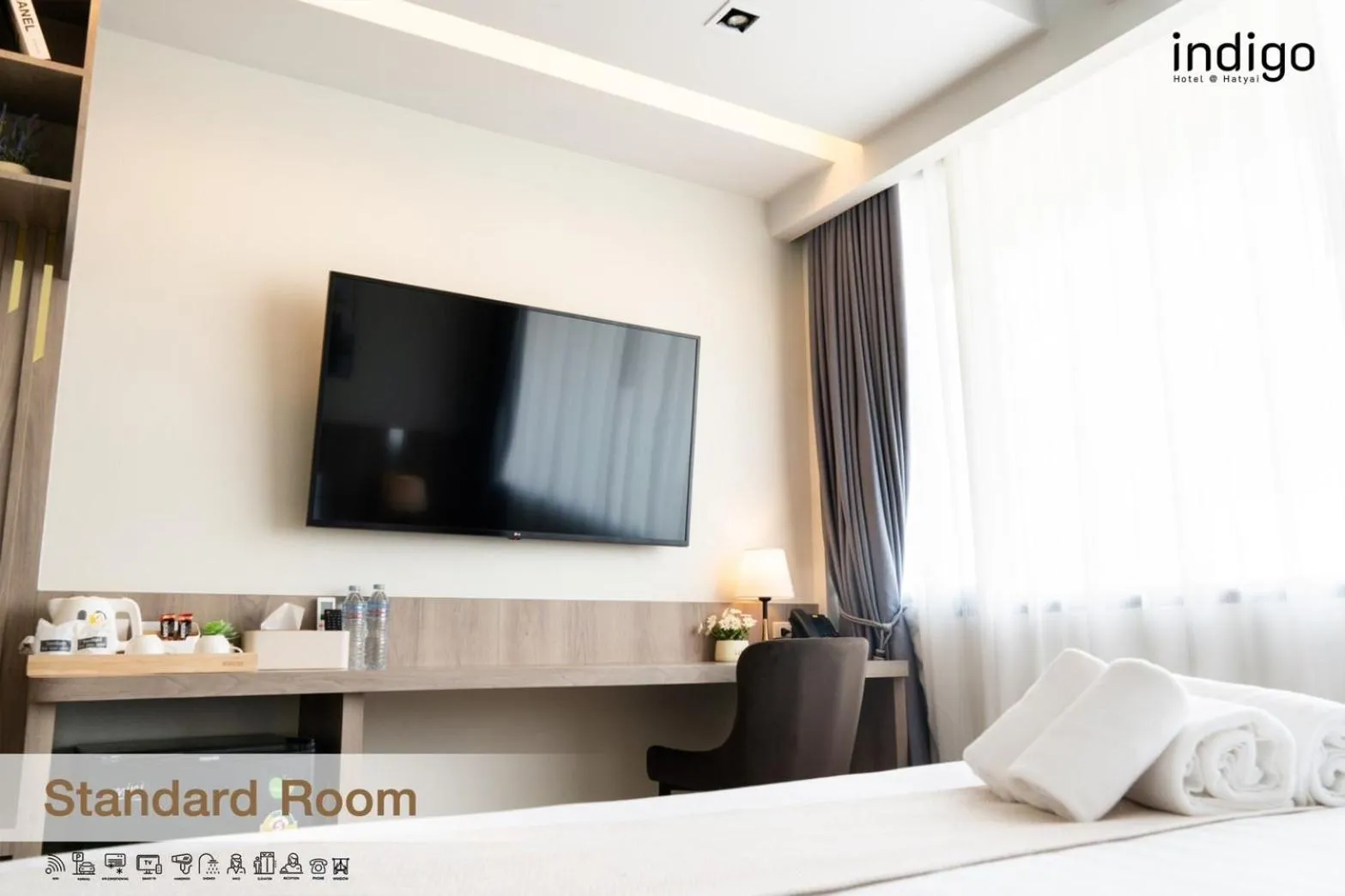 Bed in indigo Hotel Hatyai 1 Phet Kasem Road