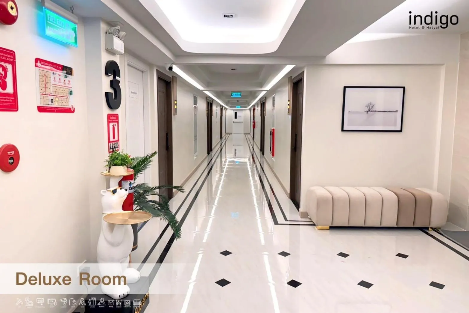 Property building in indigo Hotel Hatyai 1 Phet Kasem Road