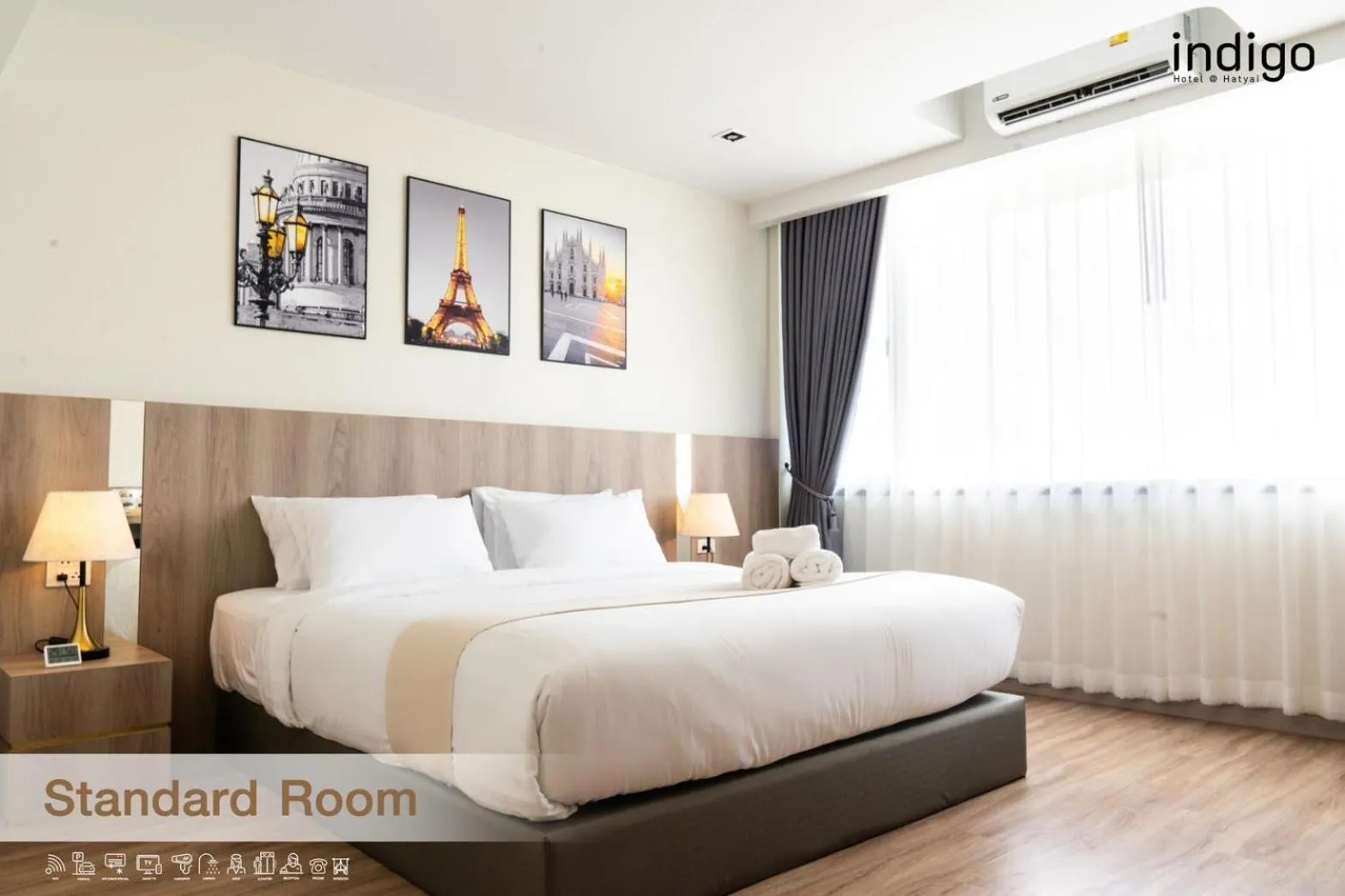 Bed in indigo Hotel Hatyai 1 Phet Kasem Road