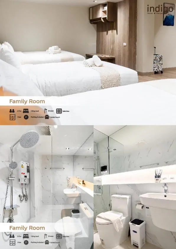 Bed in indigo Hotel Hatyai 1 Phet Kasem Road