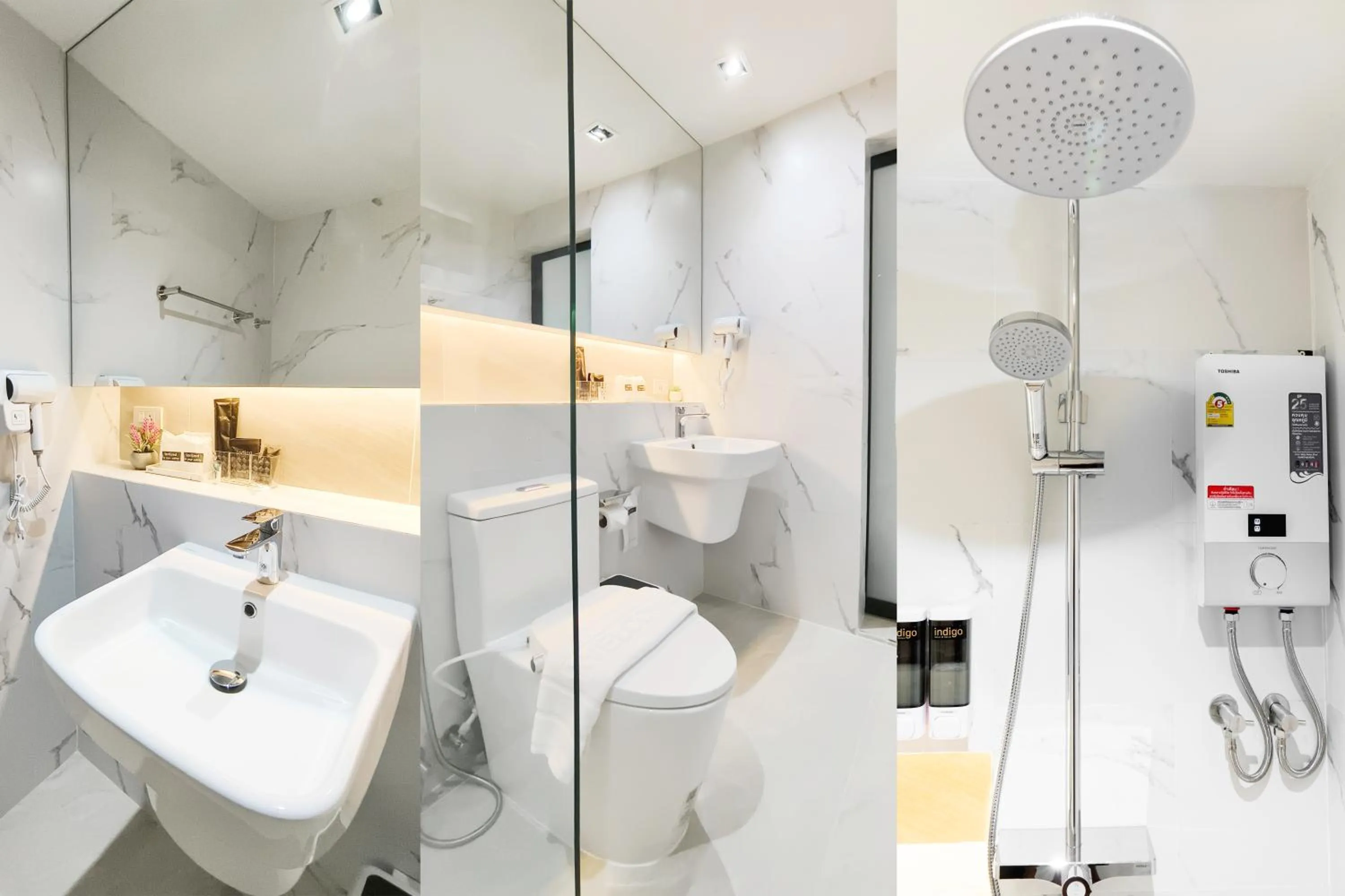 Shower in indigo Hotel Hatyai 1 Phet Kasem Road