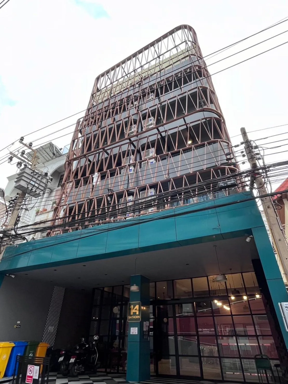 Property building in 14 Sathorn Hotel