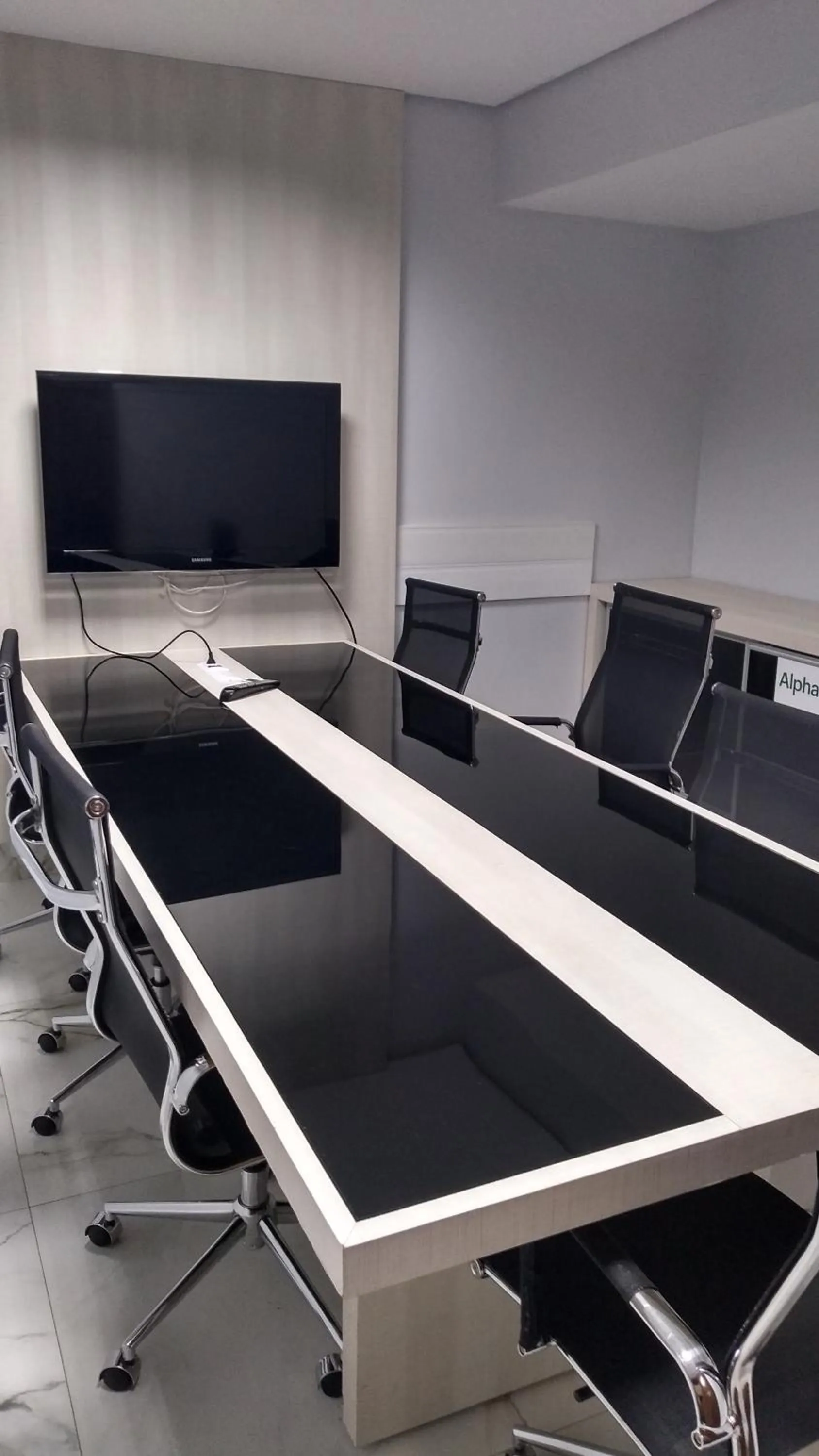 Meeting/conference room in AlphaPark Hotel