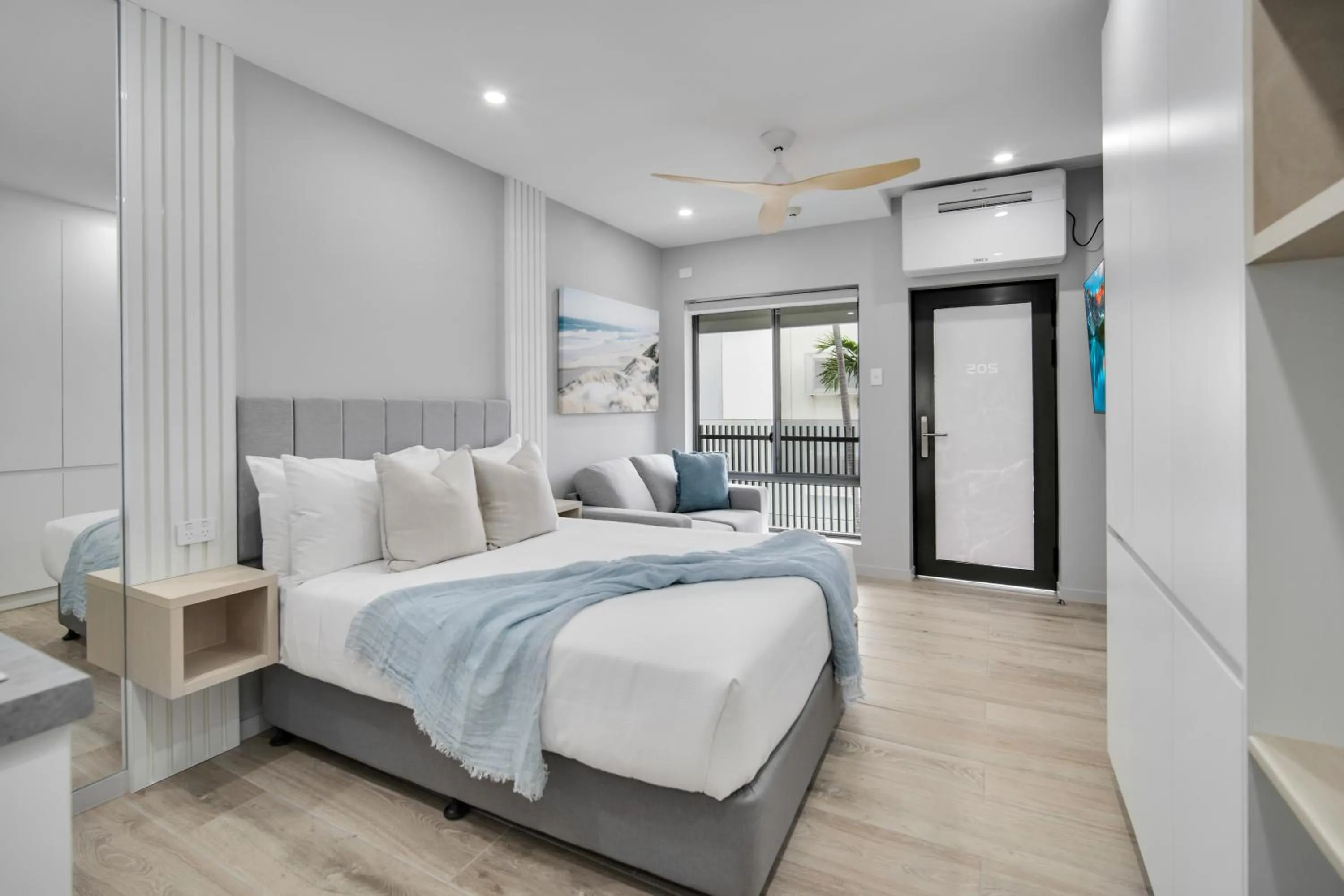 Bed in Belmoral Corporate Suites