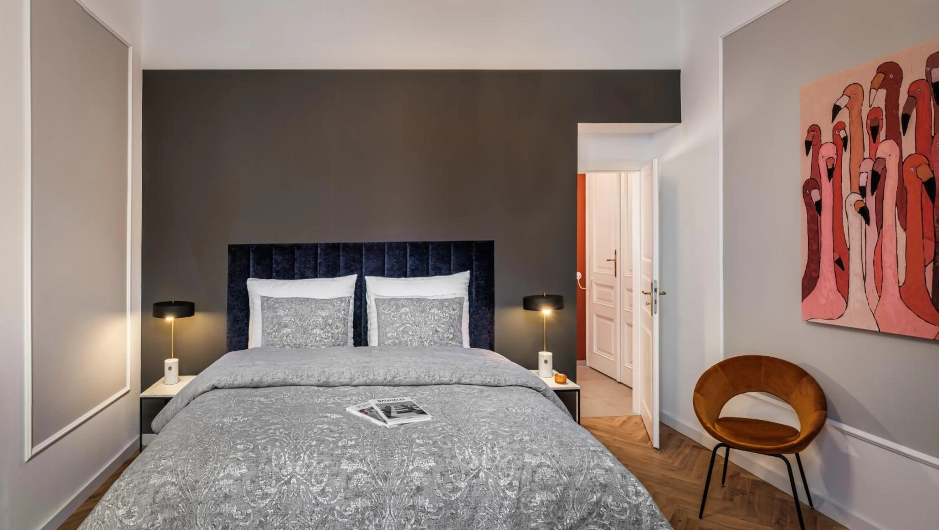 Bed in River Dance Suites by Adrez