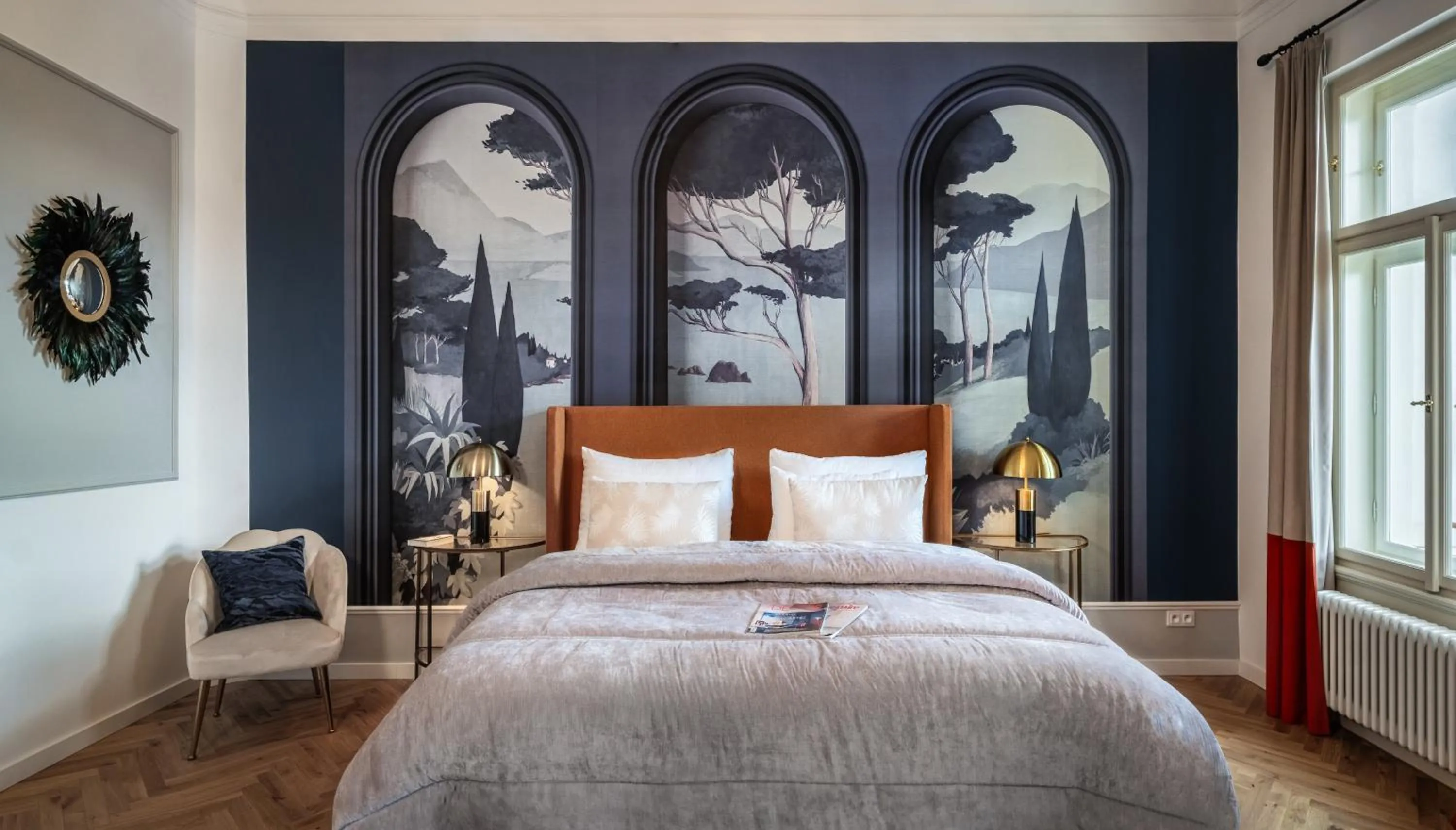 Bed in River Dance Suites by Adrez