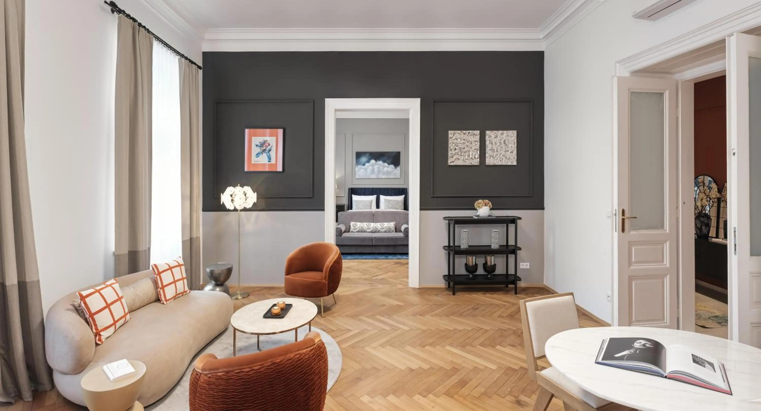 Living room in River Dance Suites by Adrez