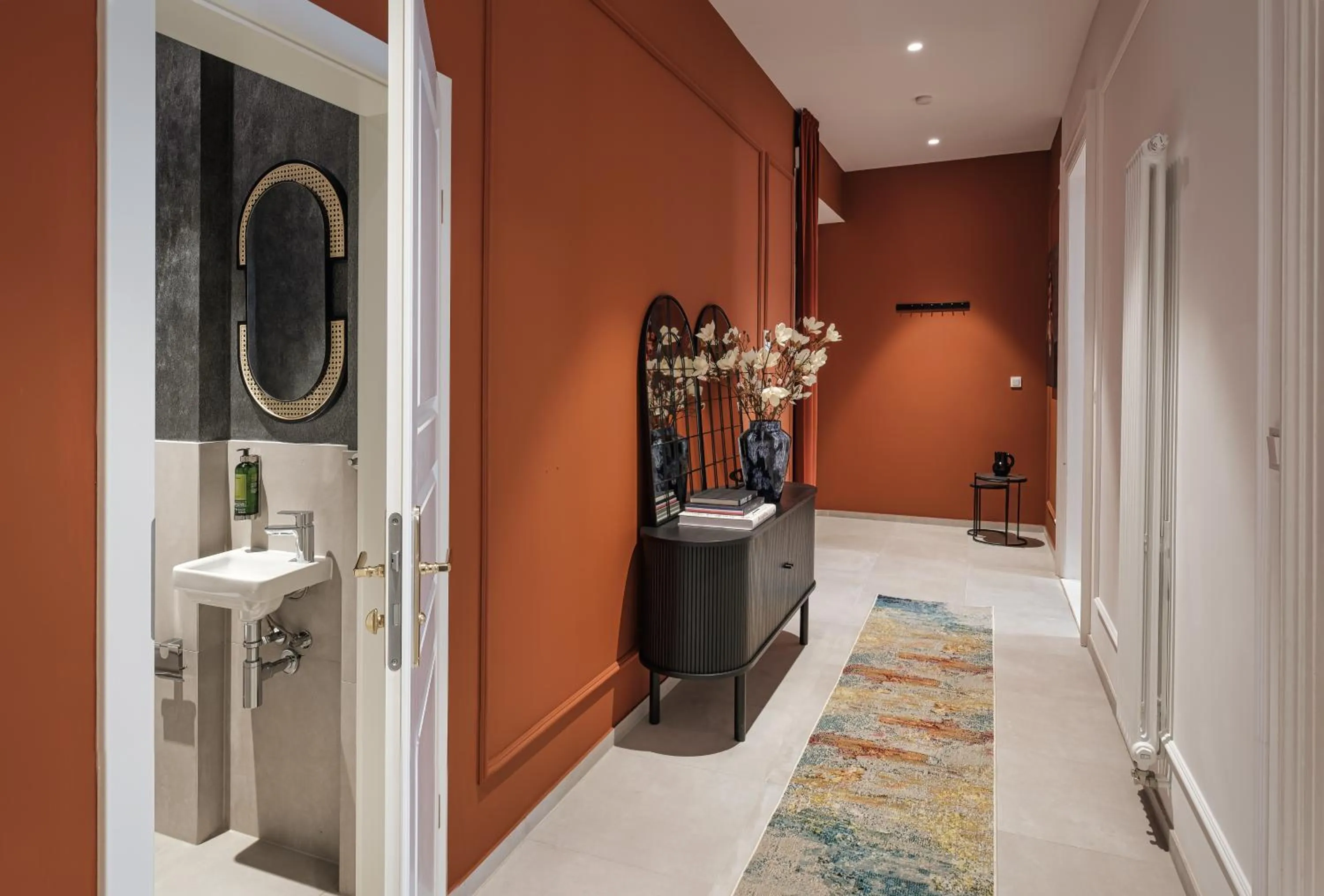 Decorative detail in River Dance Suites by Adrez