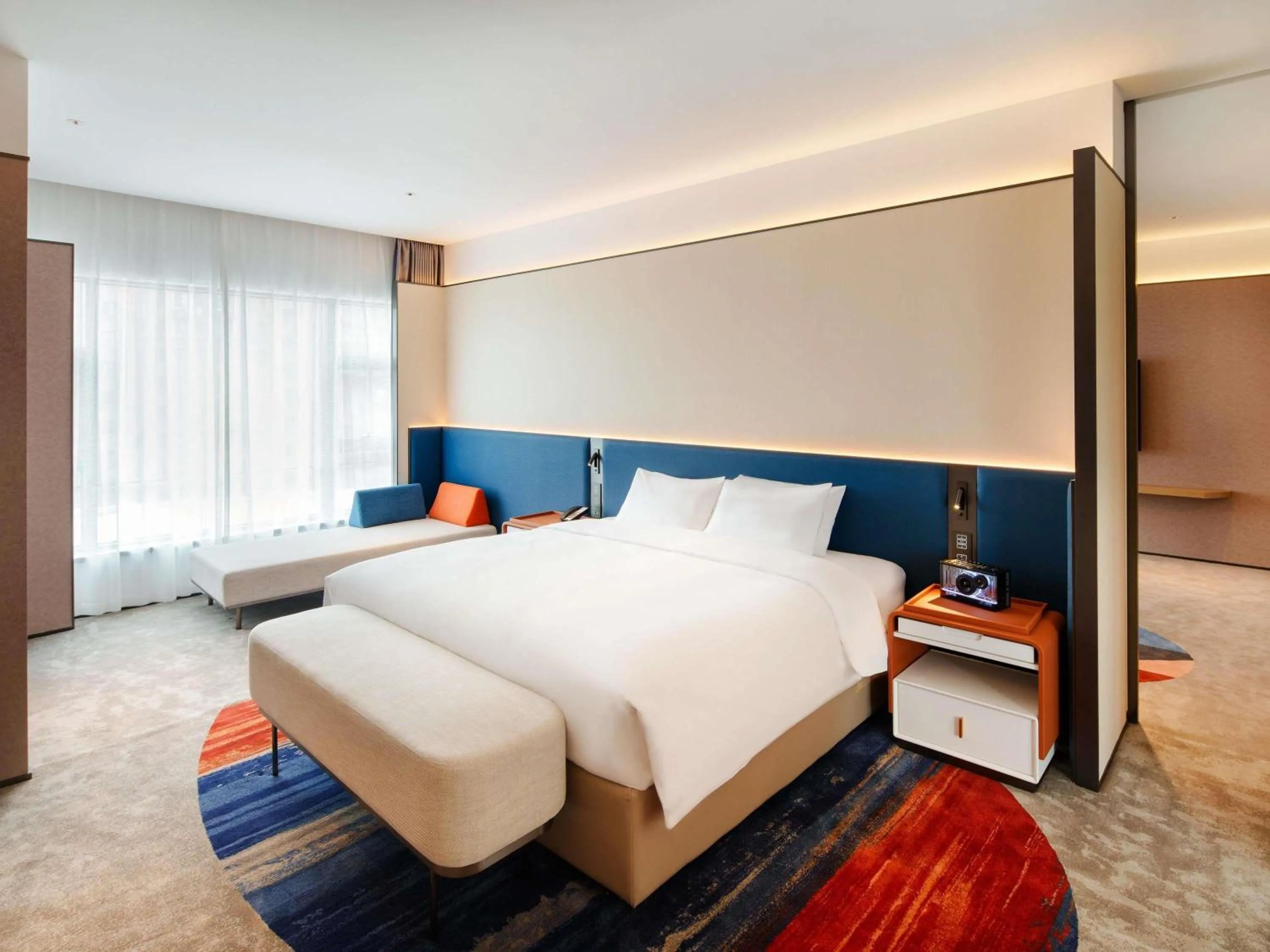 Bedroom, Bed in Novotel Nanjing Airport