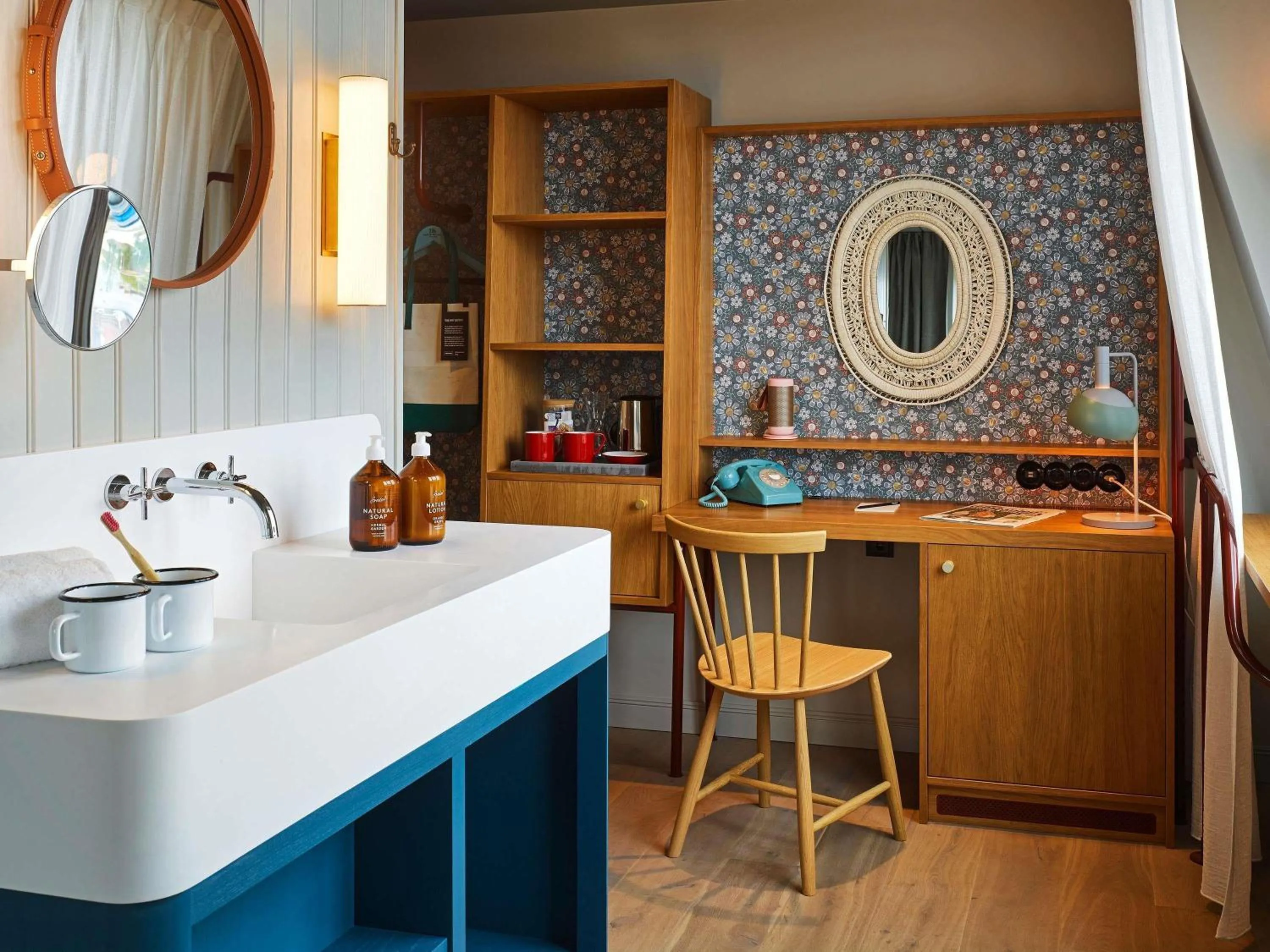 Bedroom in 25hours Hotel Paper Island