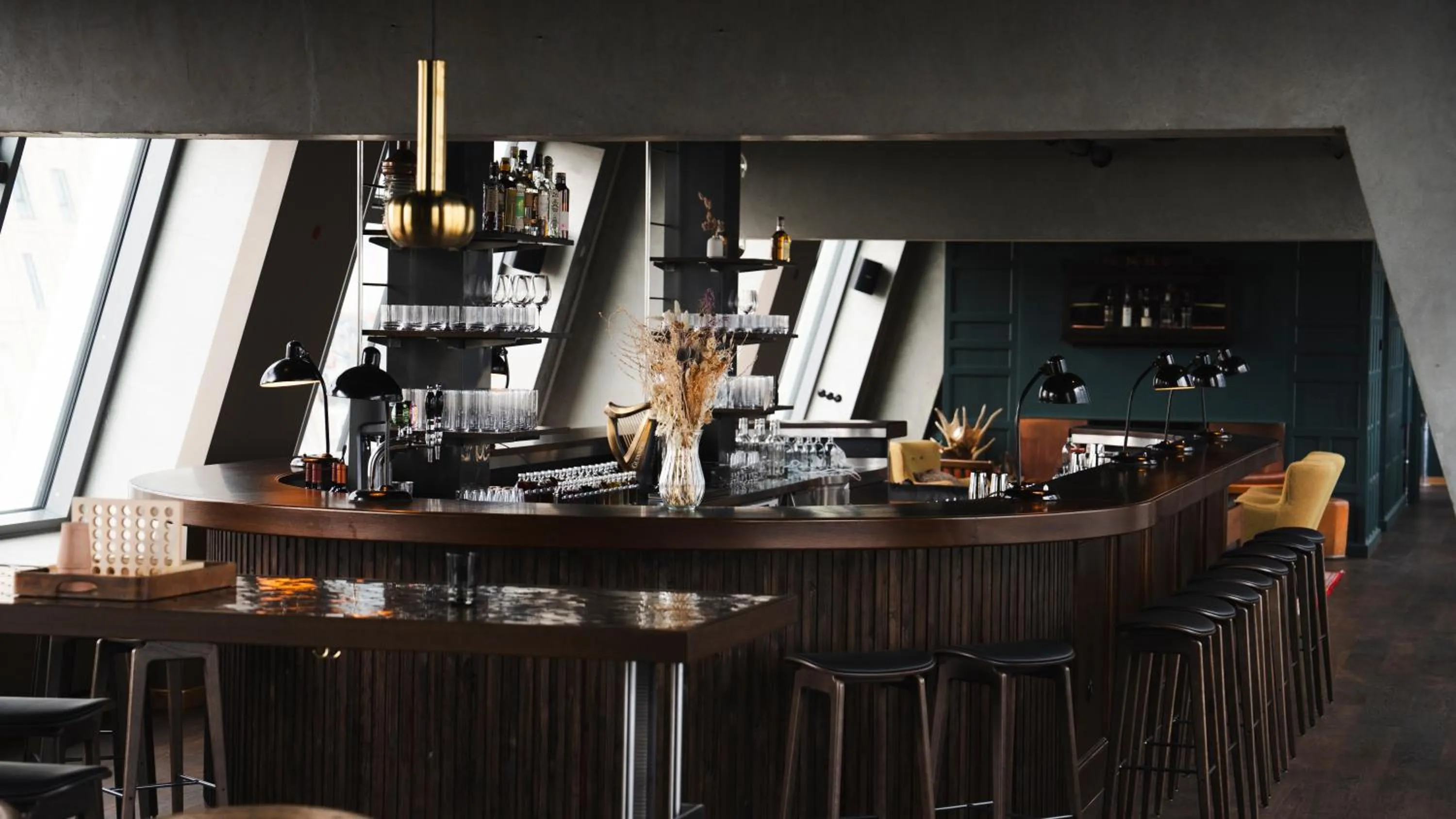 Lounge or bar in 25hours Hotel Paper Island