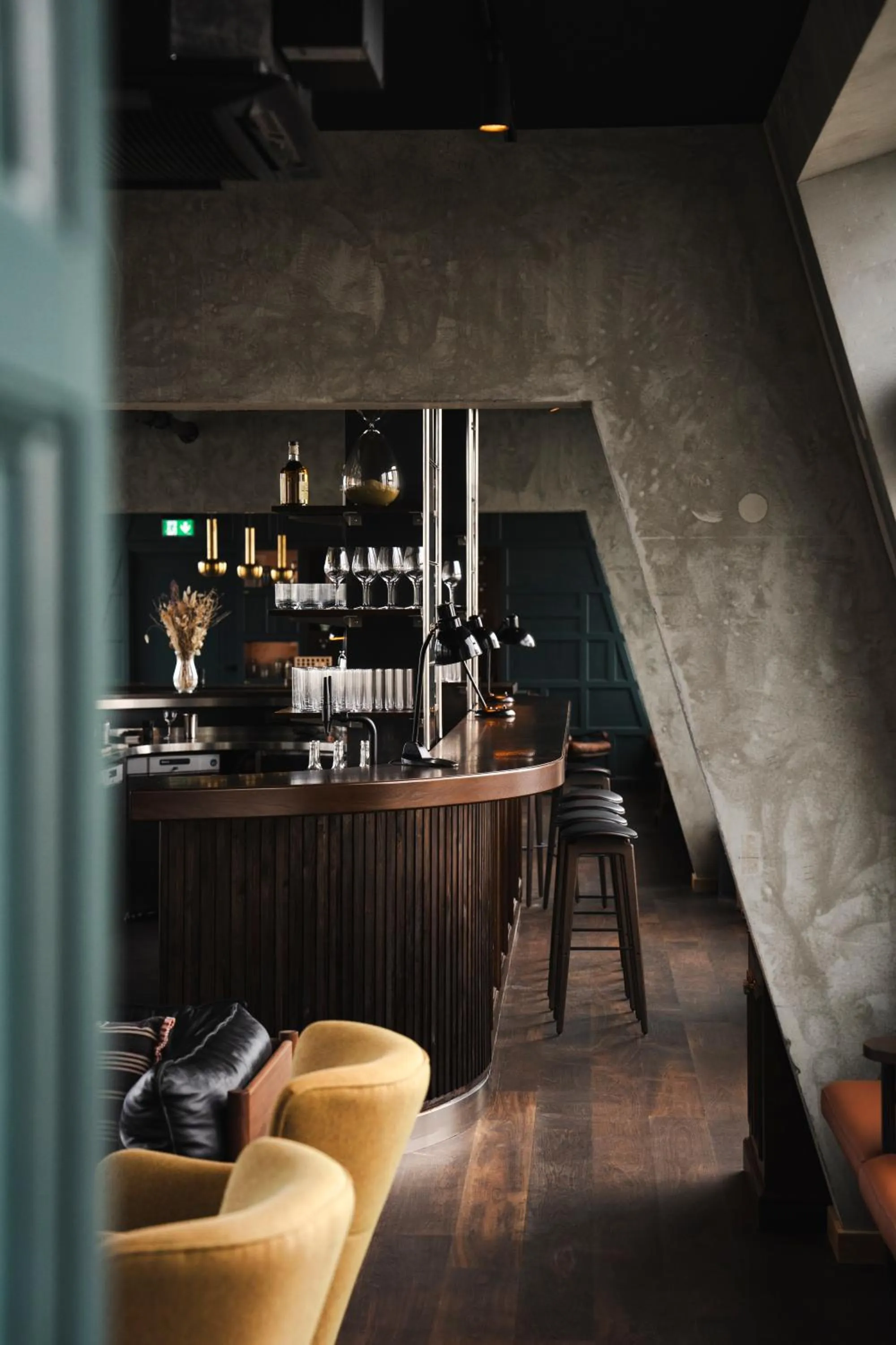 Lounge or bar in 25hours Hotel Paper Island