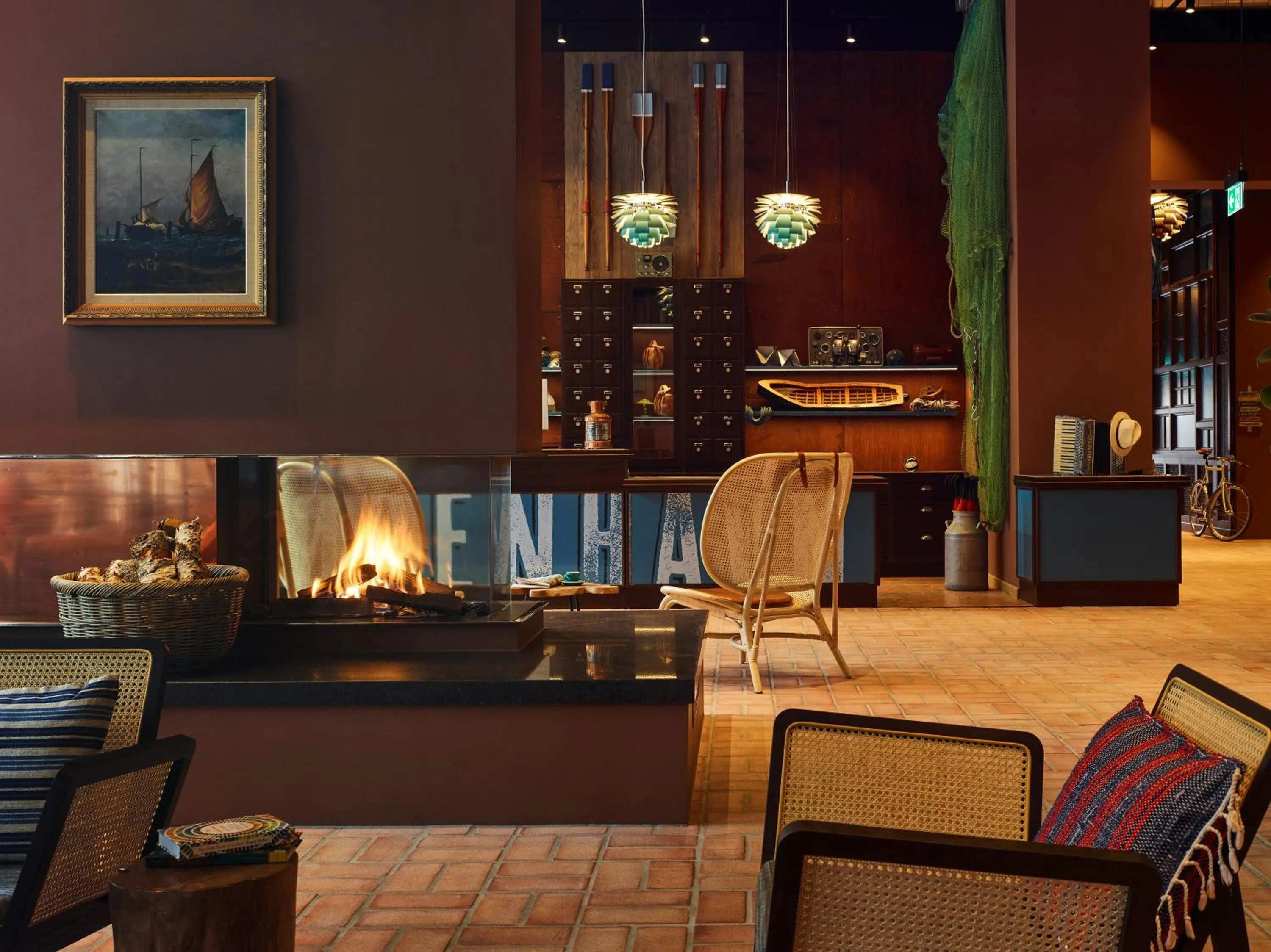 Lobby or reception in 25hours Hotel Paper Island