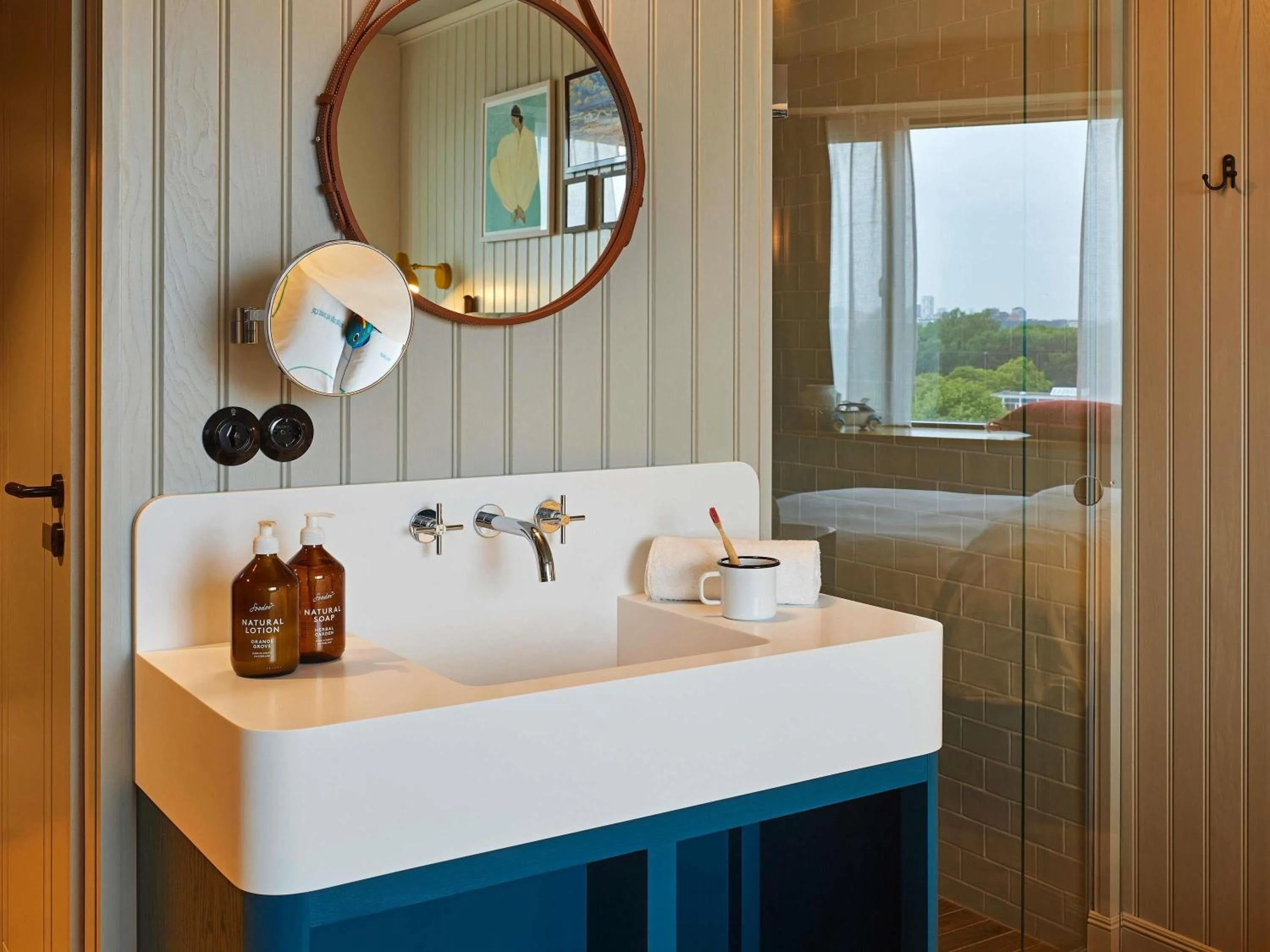 Bedroom in 25hours Hotel Paper Island