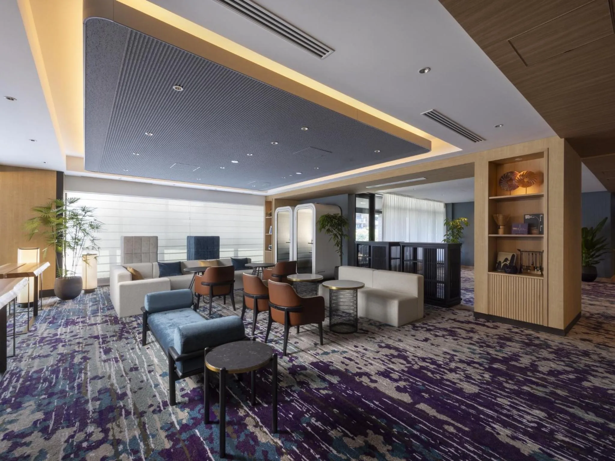 Communal lounge/ TV room in Novotel Nara