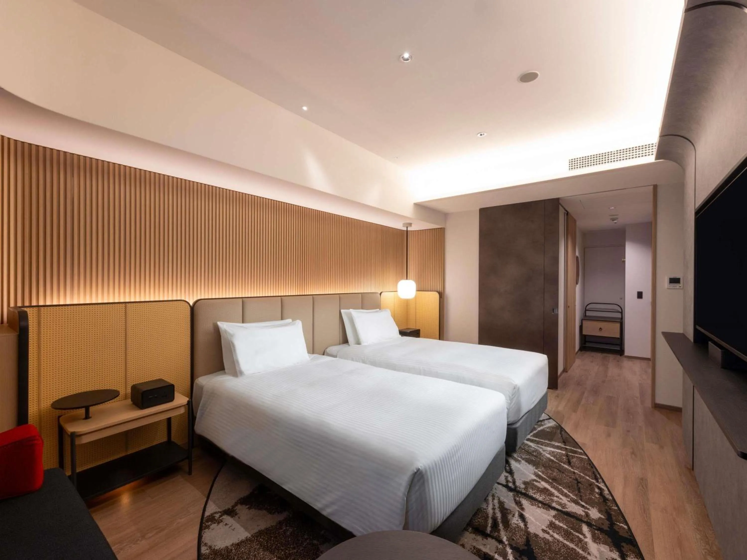 Bedroom, Bed in Novotel Nara