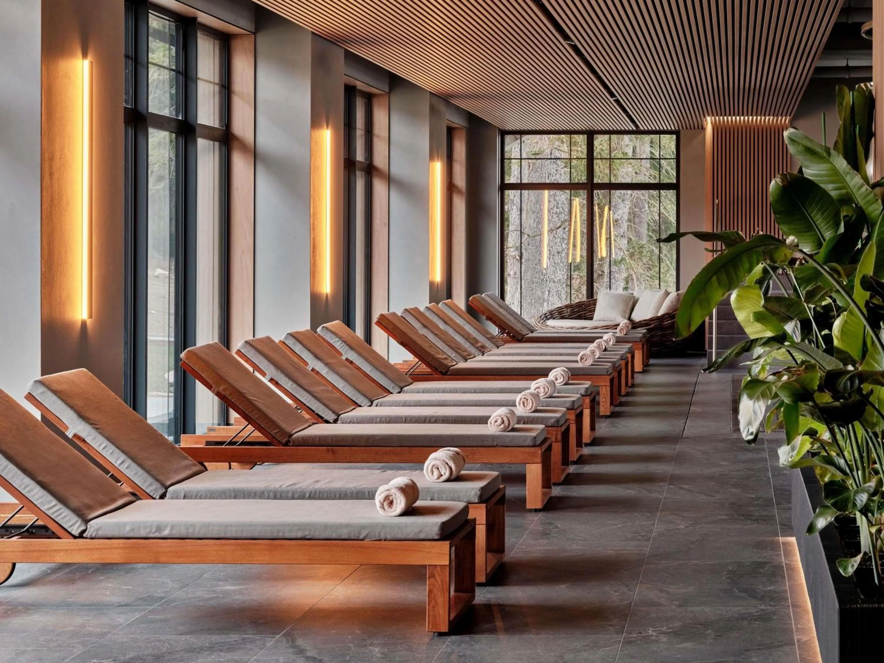 Pool view in Mövenpick Resort & Spa Karpacz