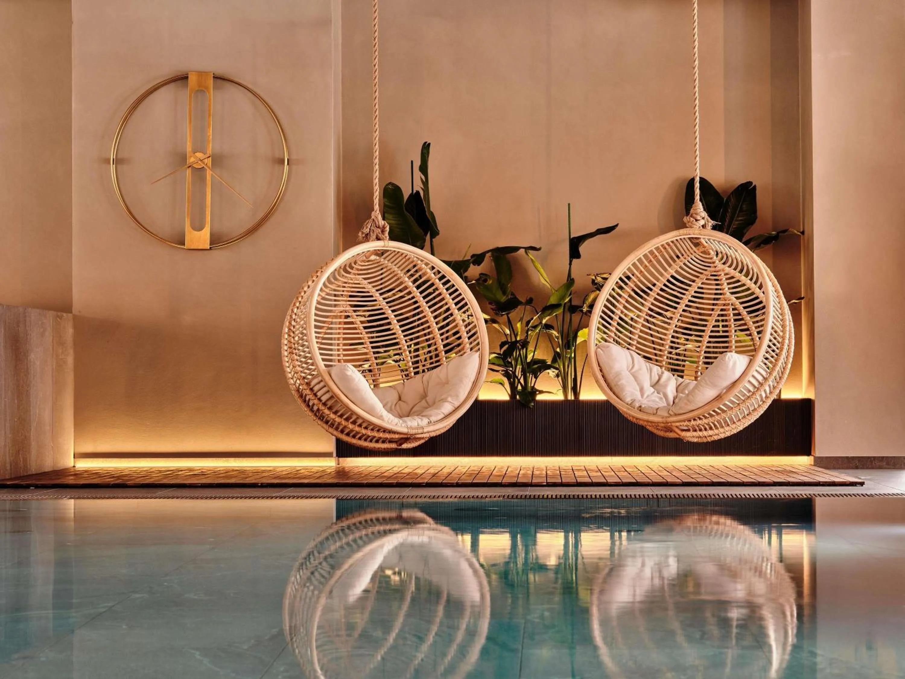 Pool view in Mövenpick Resort & Spa Karpacz