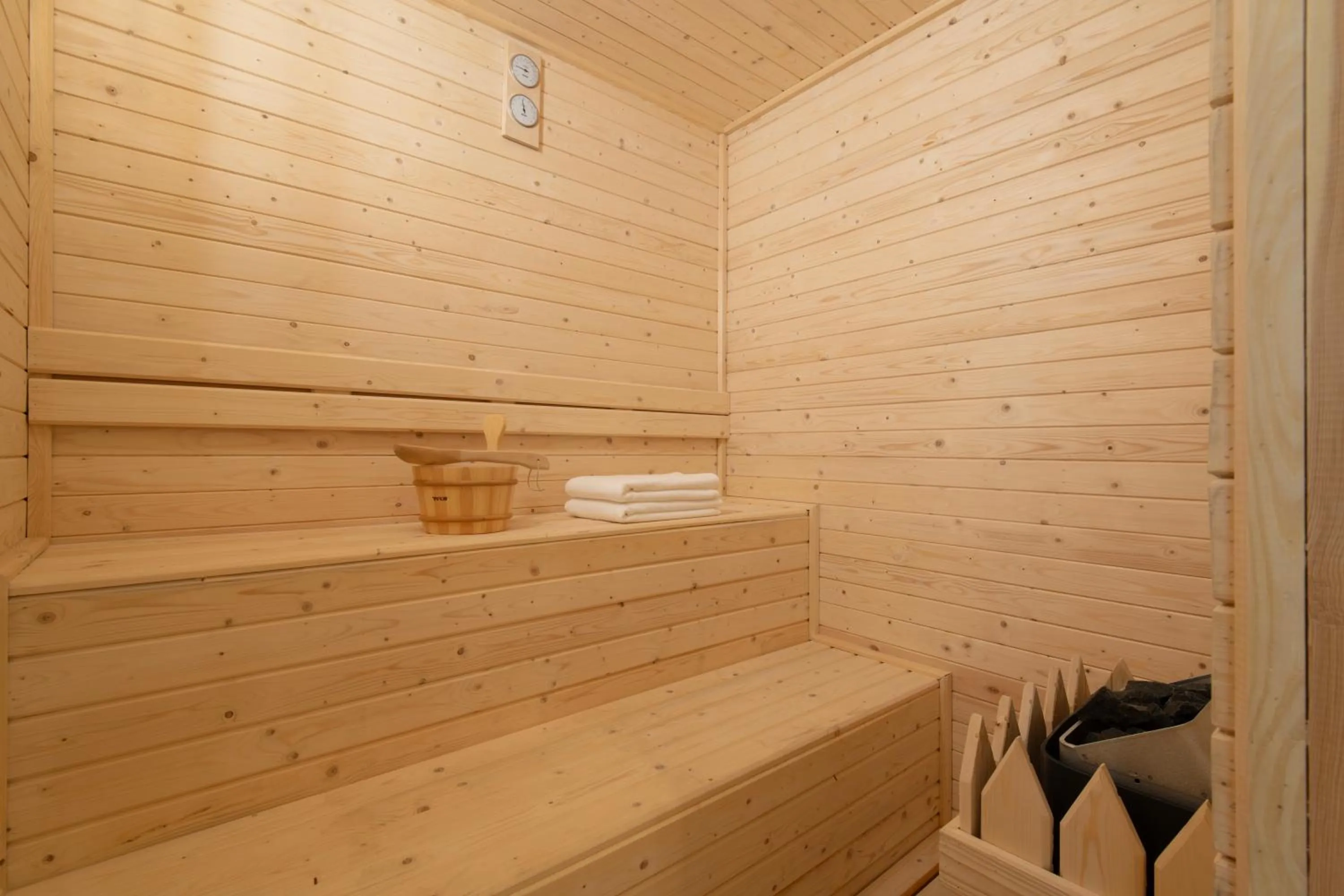 Sauna in Novotel Riyadh Sahafa