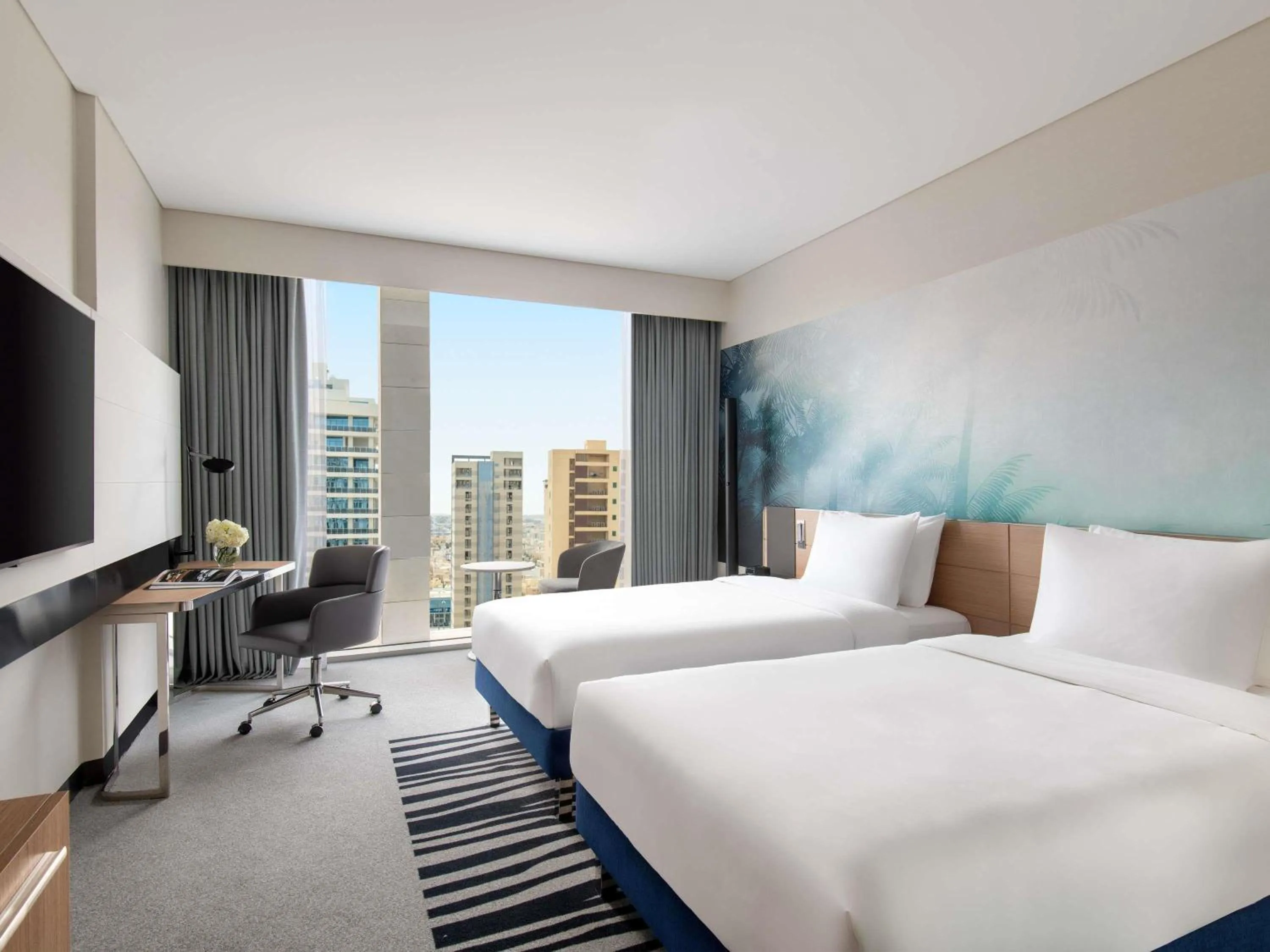 Bedroom, Bed in Novotel Riyadh Sahafa