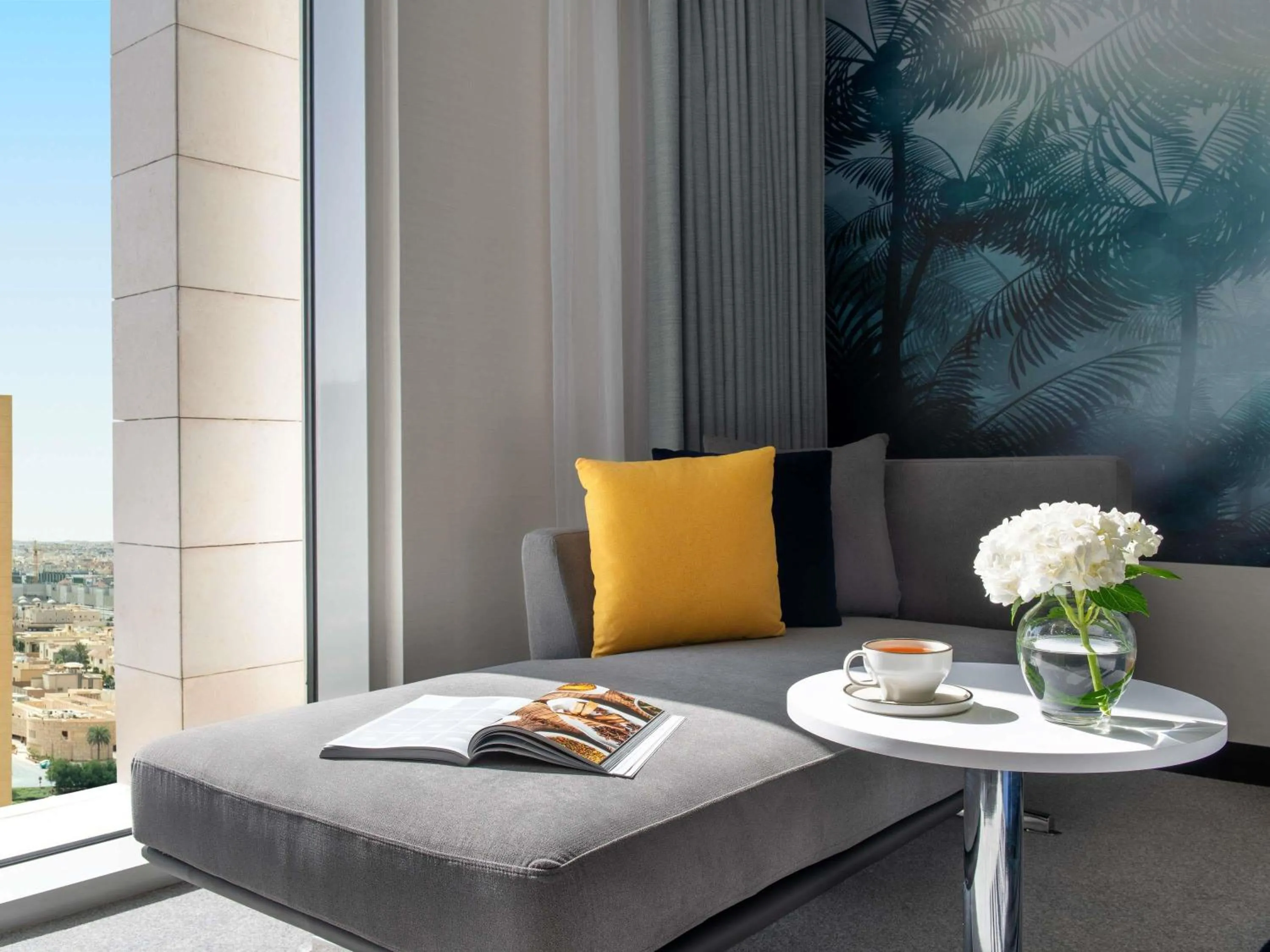 Bedroom in Novotel Riyadh Sahafa