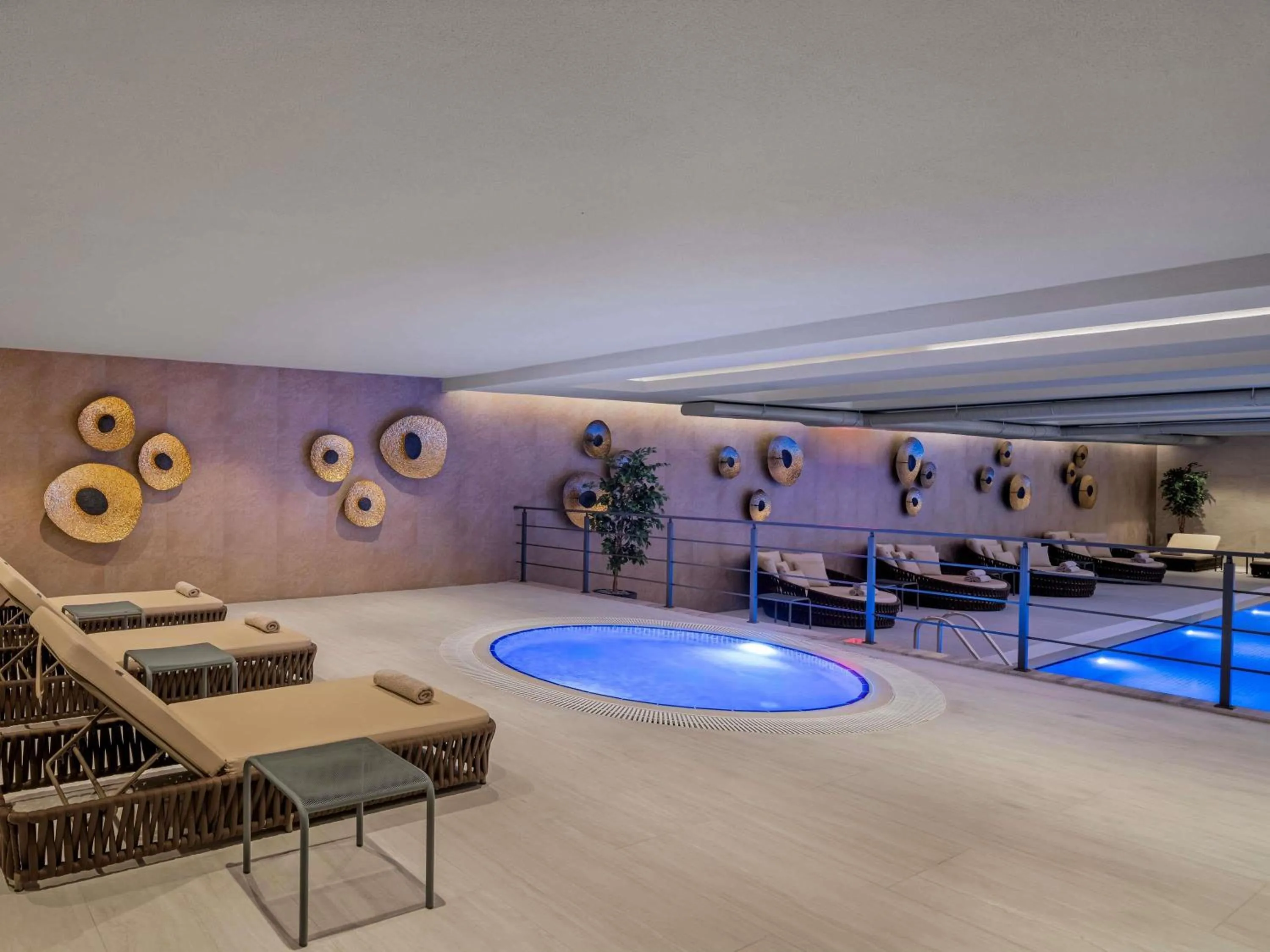 Pool view in Mövenpick Living Istanbul Saklivadi