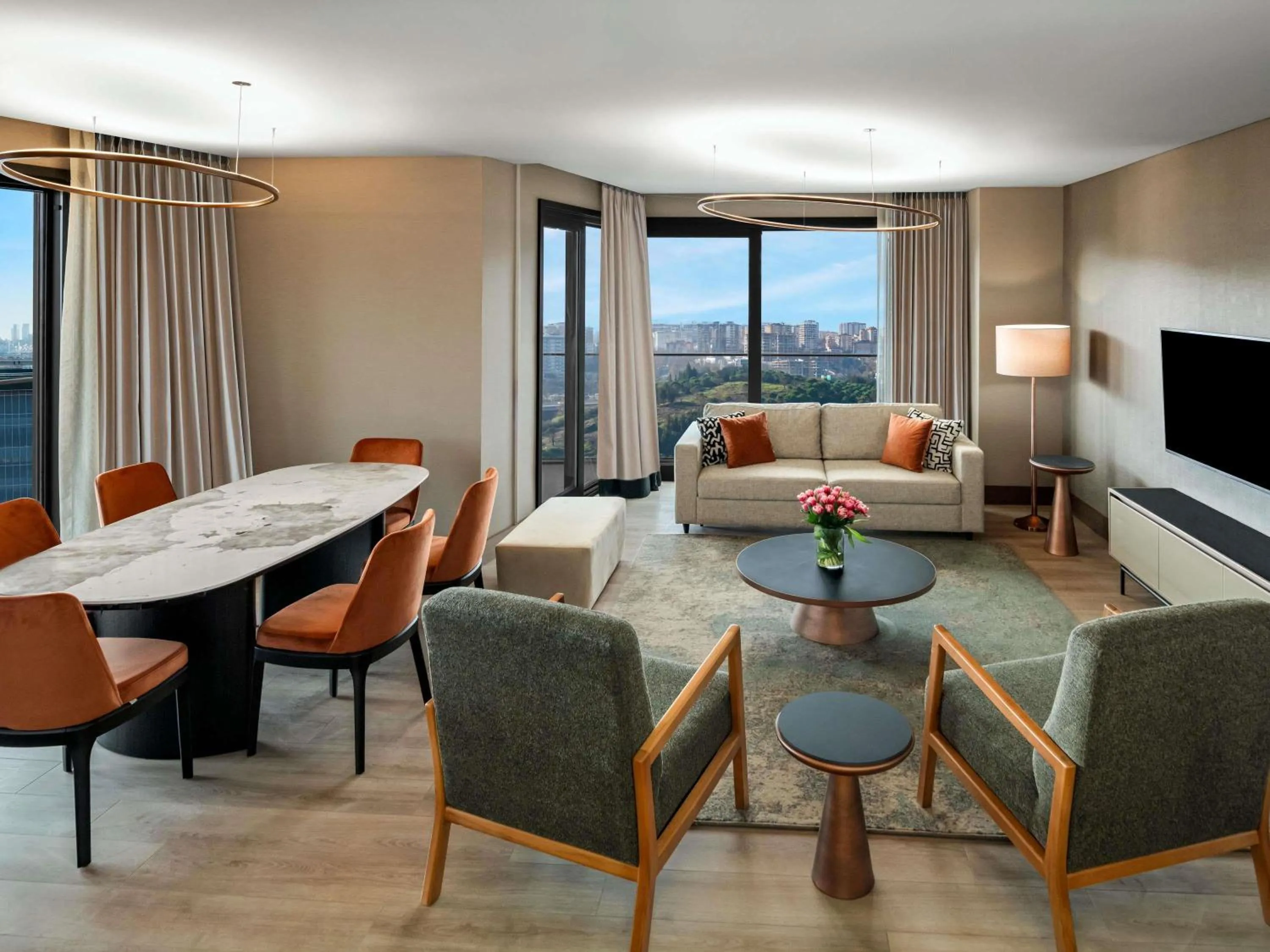 Bedroom in Mövenpick Living Istanbul Saklivadi