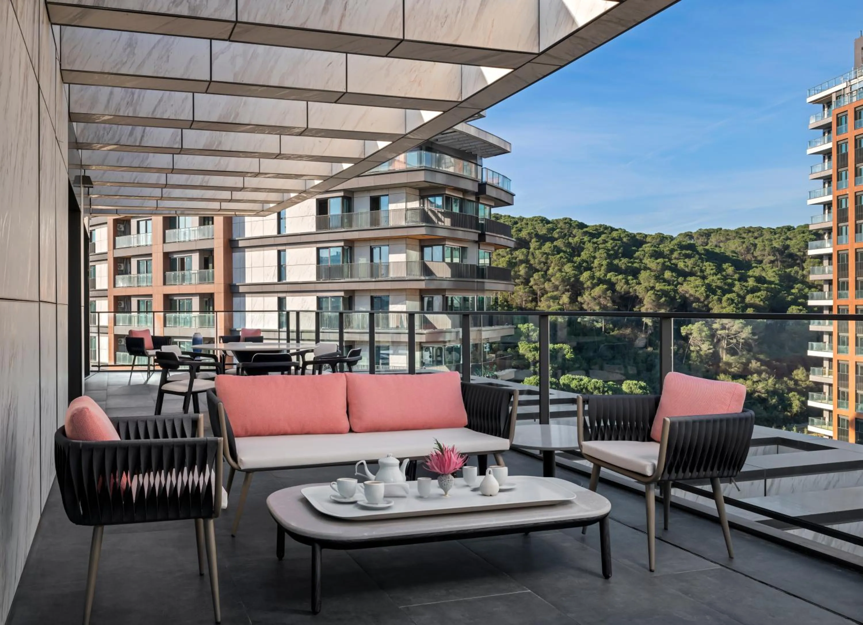 Balcony/Terrace in Mövenpick Living Istanbul Saklivadi
