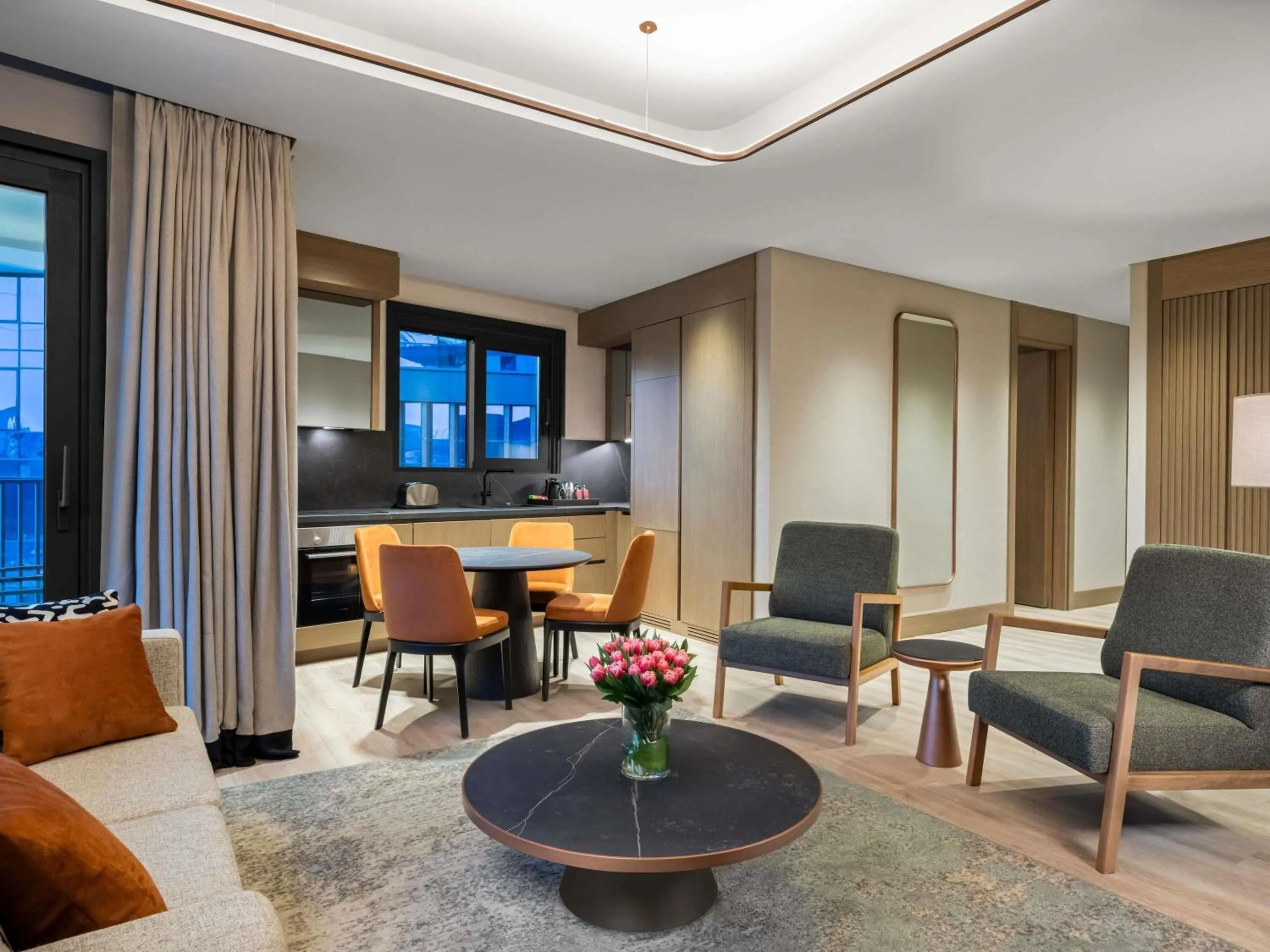 Bedroom in Mövenpick Living Istanbul Saklivadi