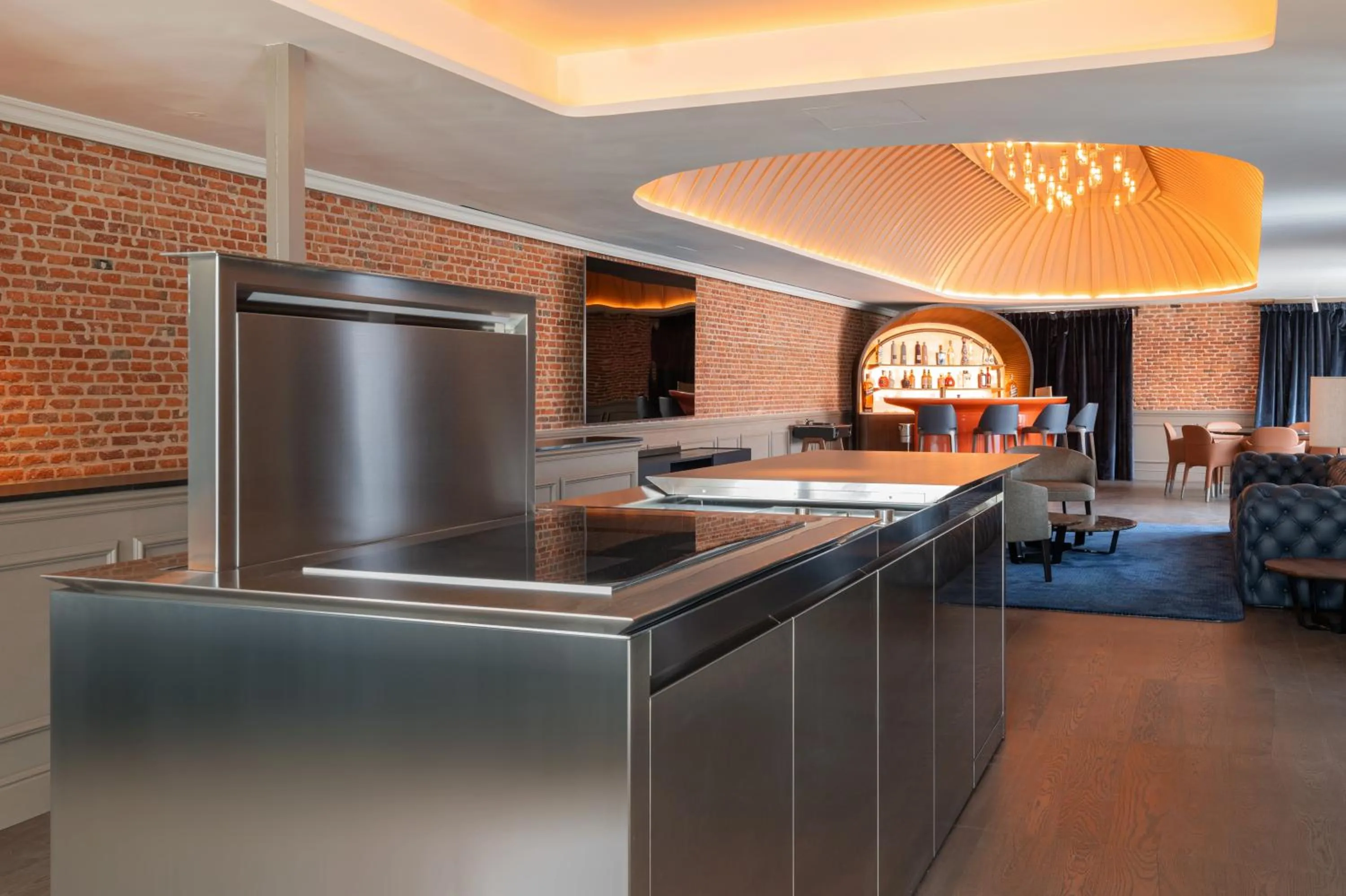 Kitchen or kitchenette in Casa Faraona Luxury Residences