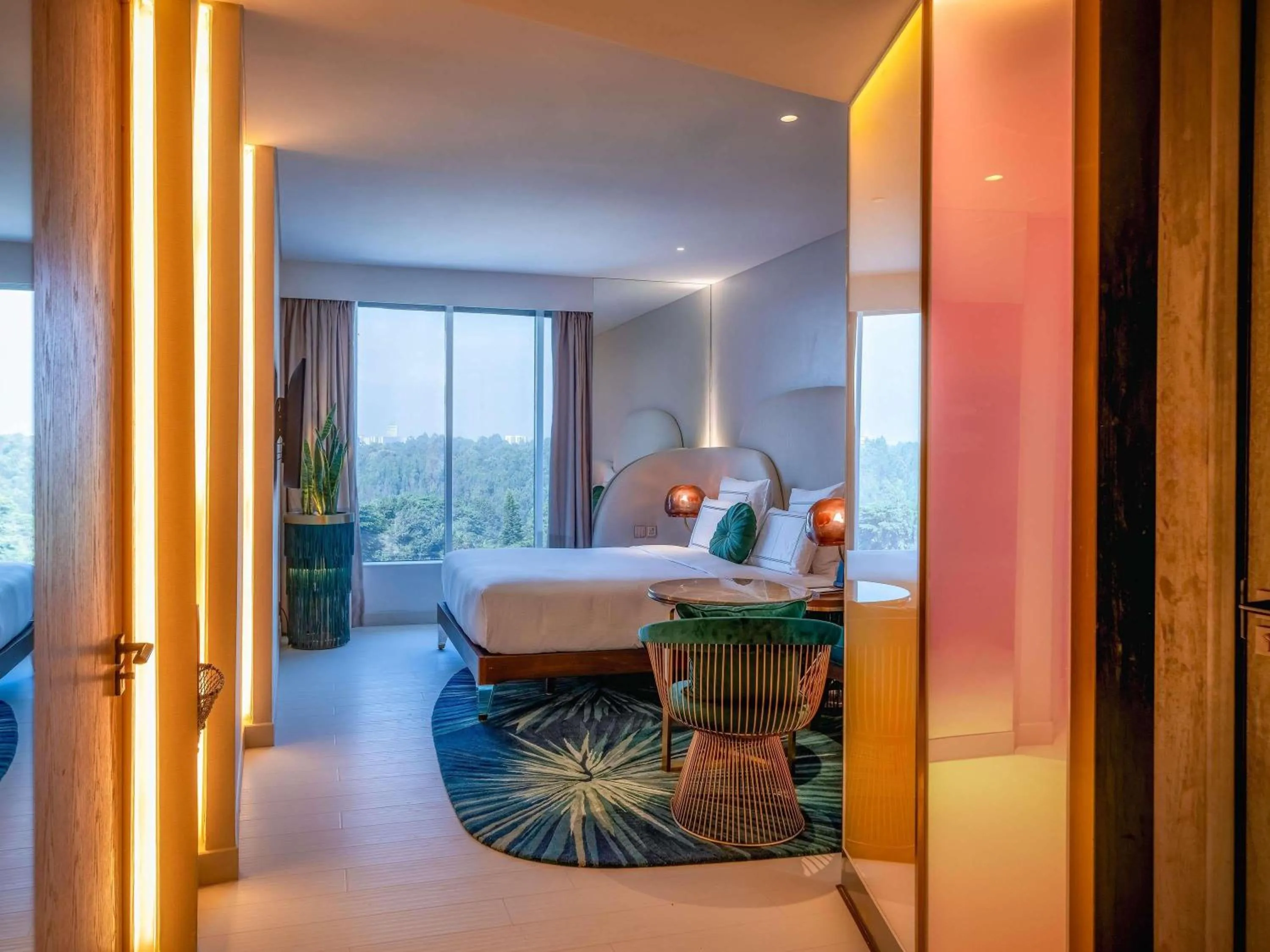 Bedroom, Bed in Gem Forest Hotel Nairobi - MGallery Collection