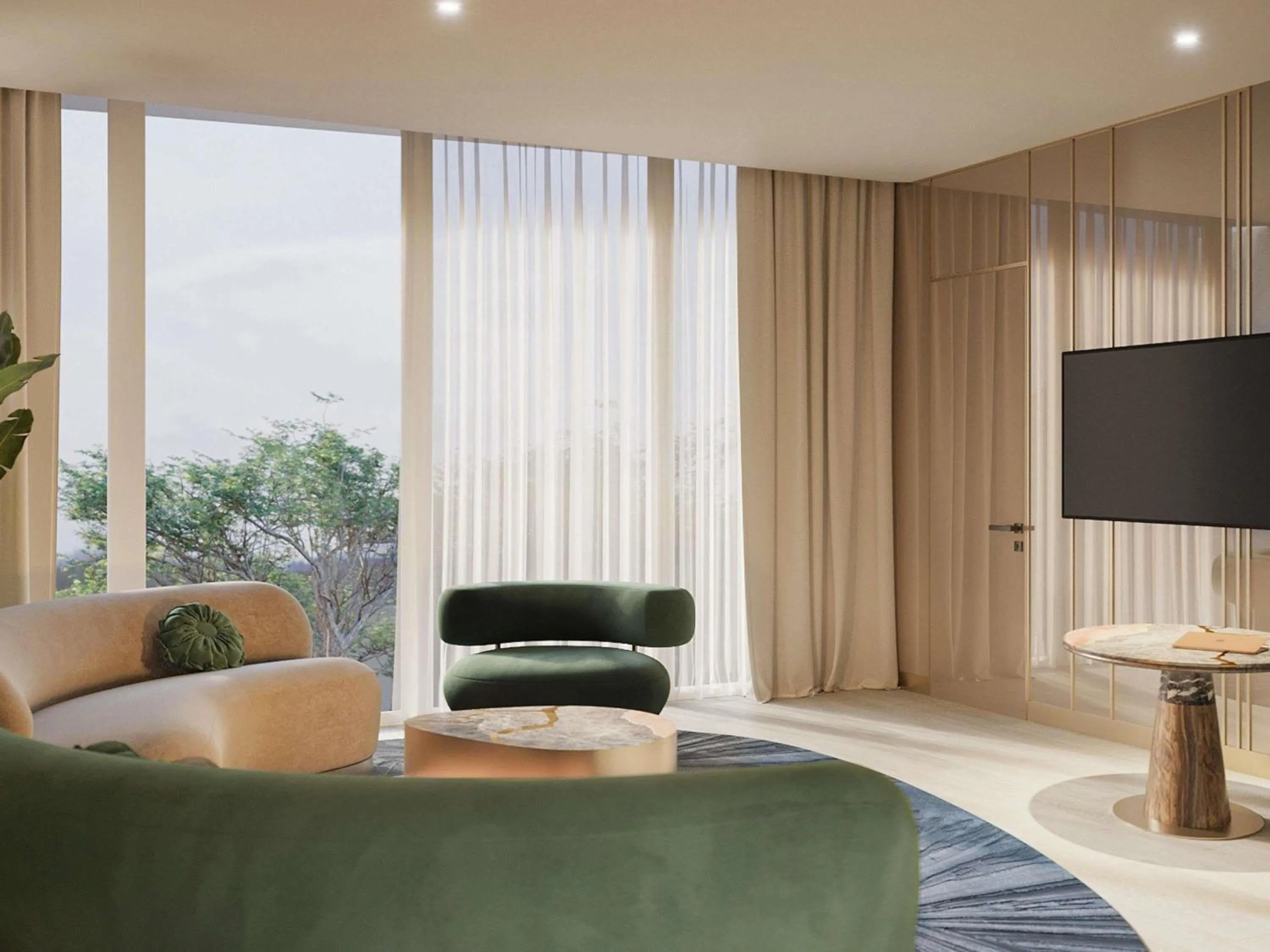 Bedroom in Gem Forest Hotel Nairobi - MGallery Collection