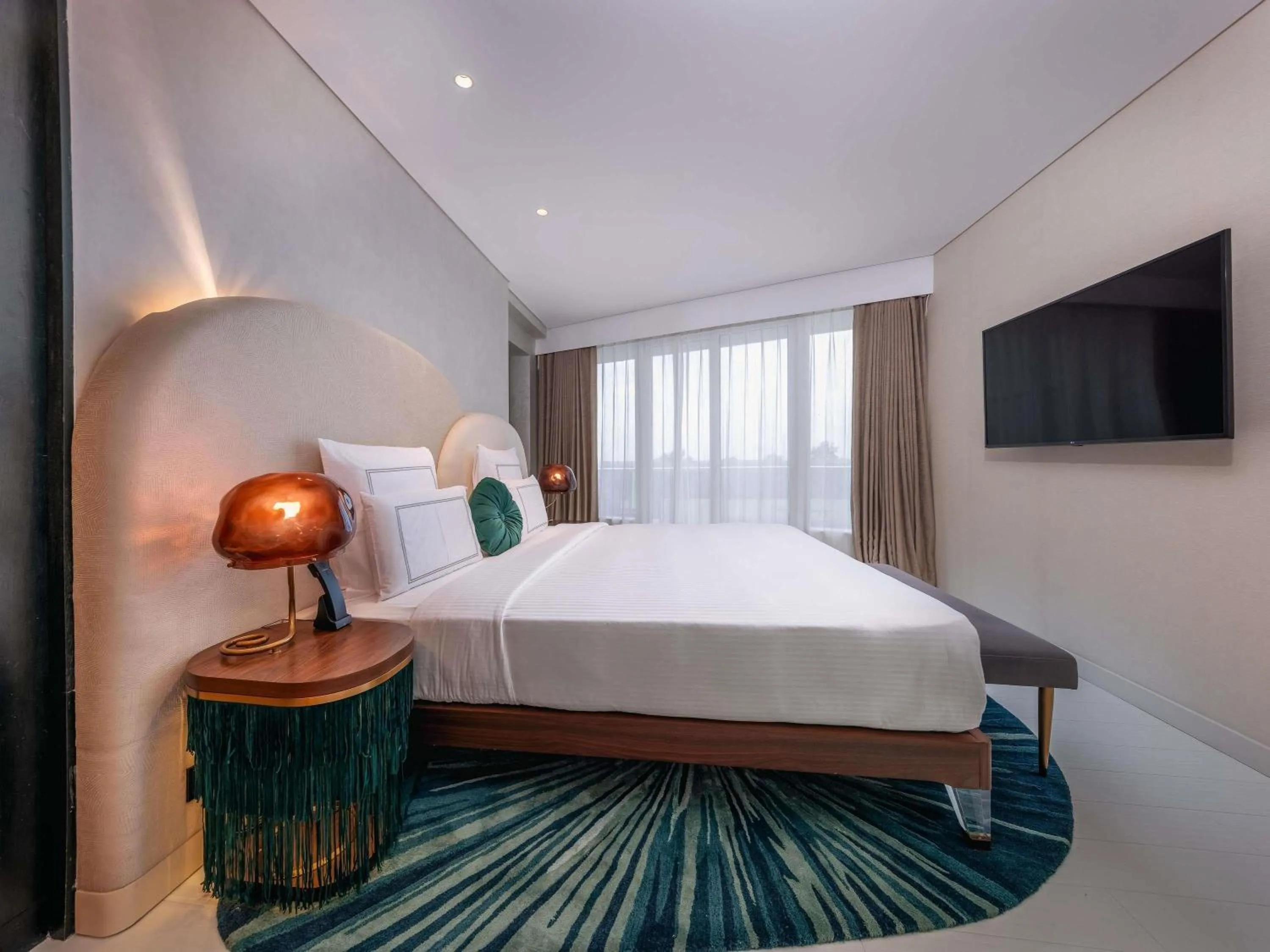 Bedroom, Bed in Gem Forest Hotel Nairobi - MGallery Collection