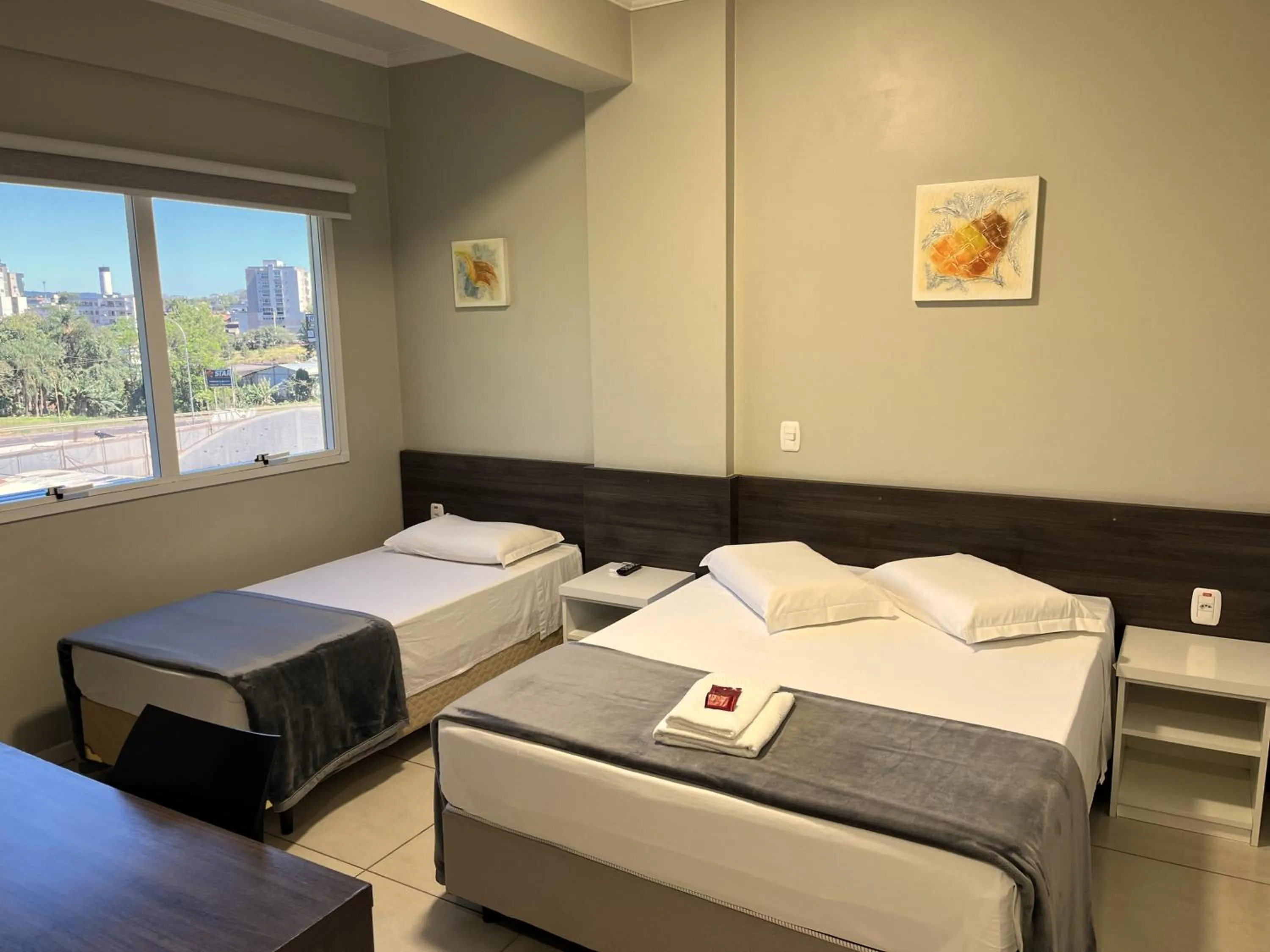 Bed in Hotel Locatelli