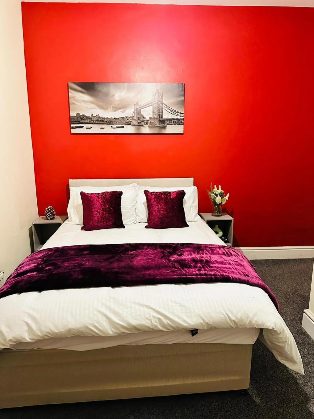 Bedroom in Elm Vale Lodge