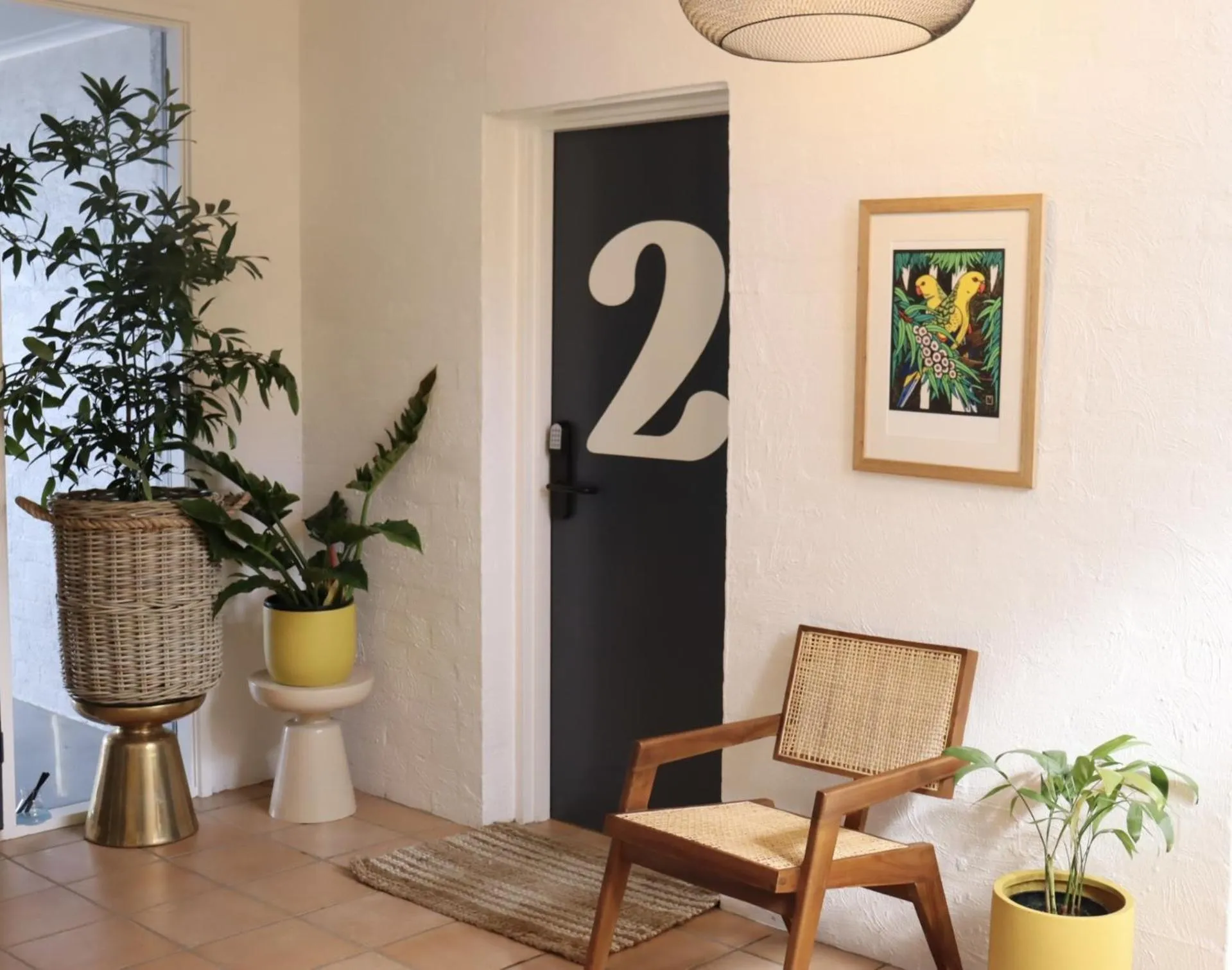 Decorative detail in Lorne Surf Apartments