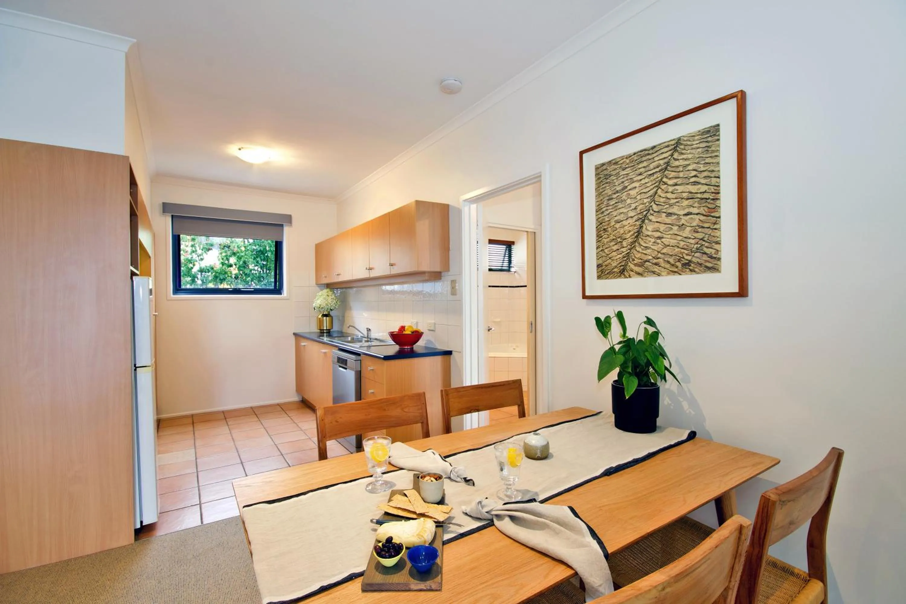 Dining area in Lorne Surf Apartments