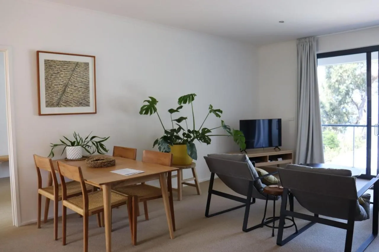 Living room in Lorne Surf Apartments