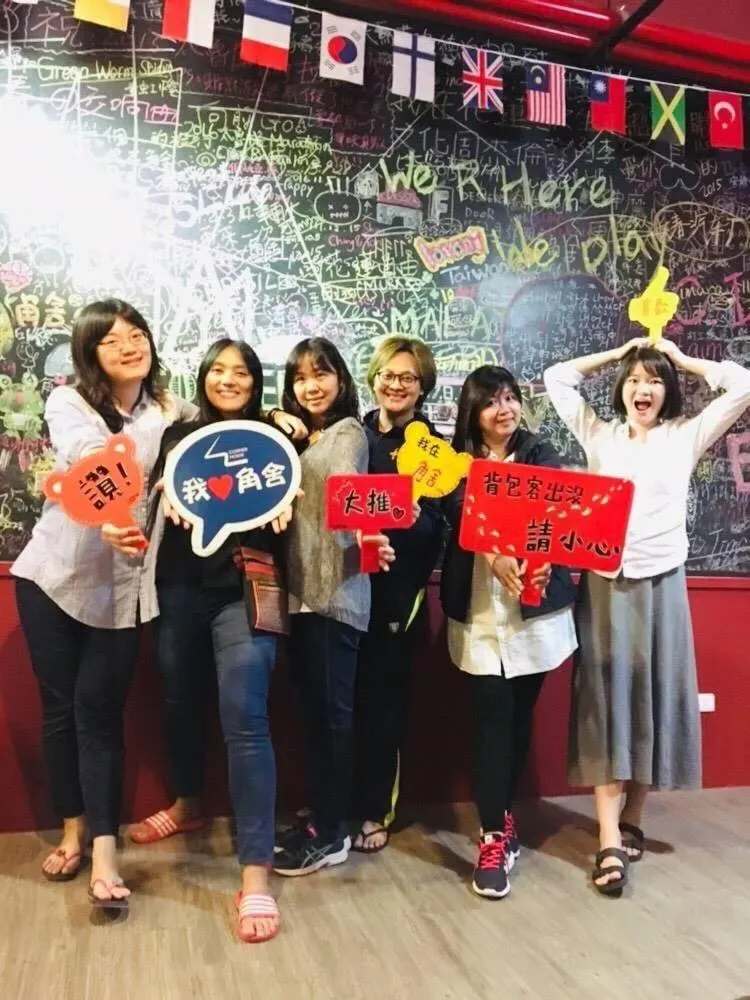 People in Corner House