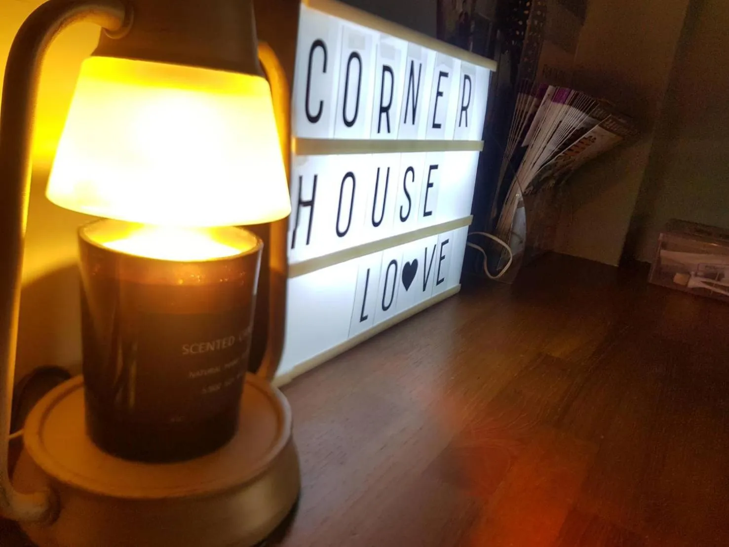 Decorative detail in Corner House